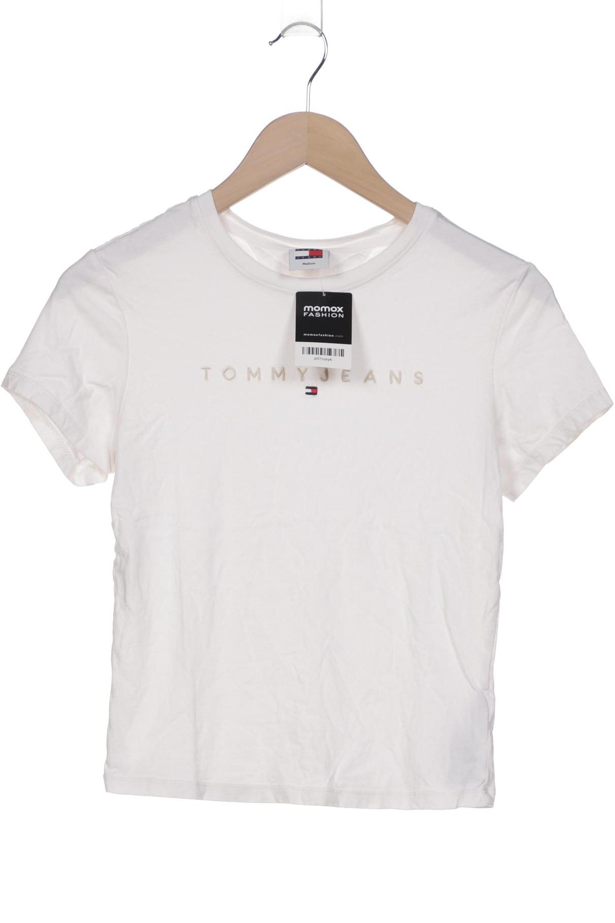 

Tommy Jeans Damen T-Shirt, weiß, Gr. 38