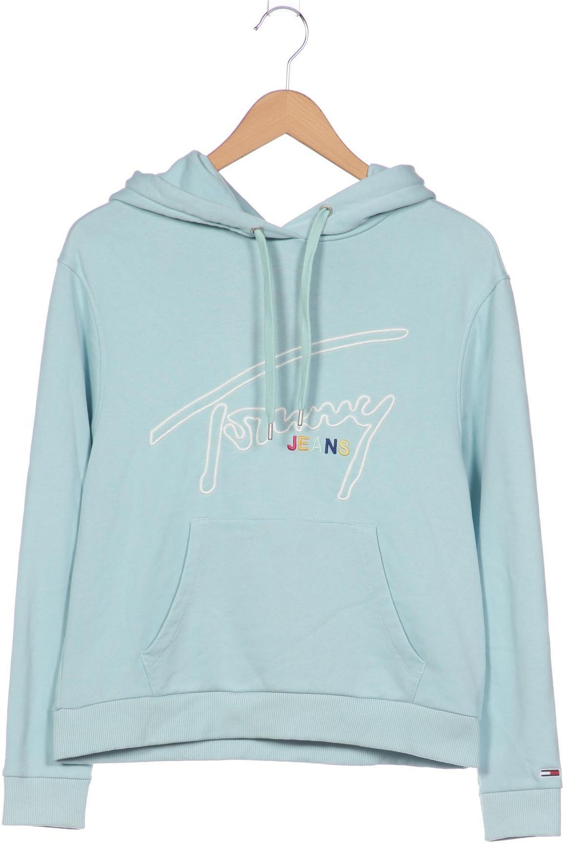 

Tommy Jeans Damen Kapuzenpullover, hellblau, Gr. 36