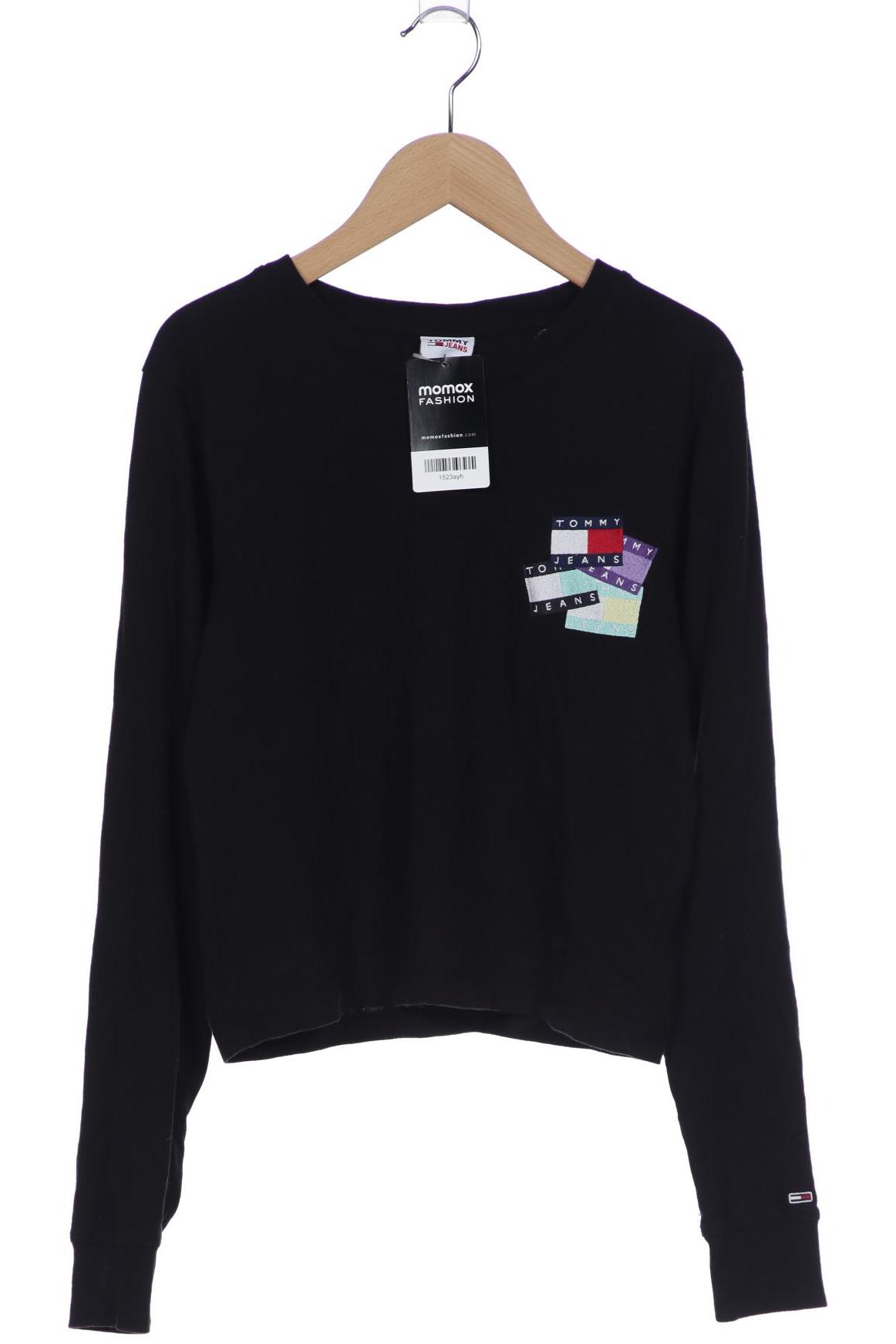 

Tommy Jeans Damen Langarmshirt, schwarz, Gr. 36