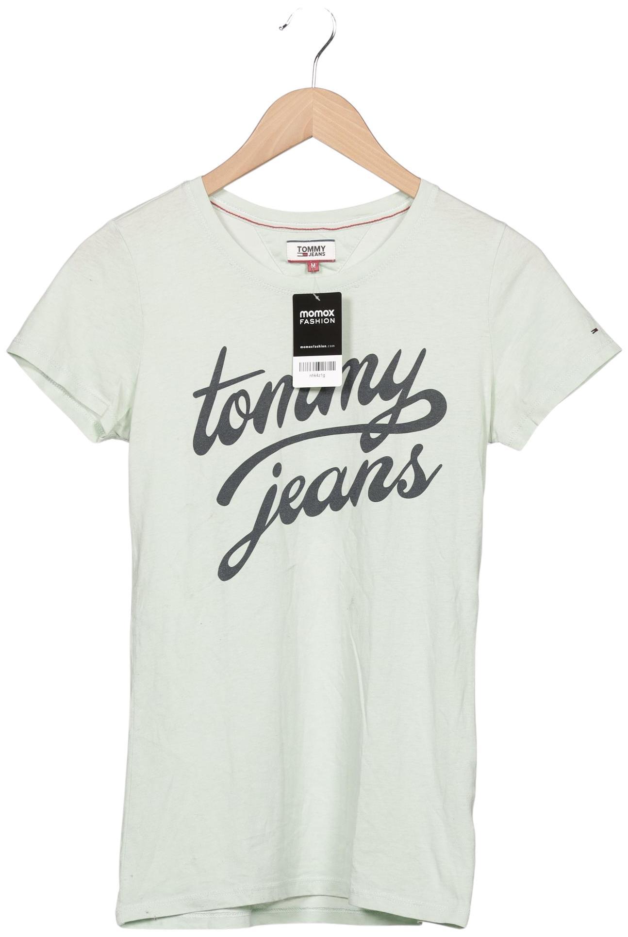 

Tommy Jeans Damen T-Shirt, hellgrün, Gr. 38