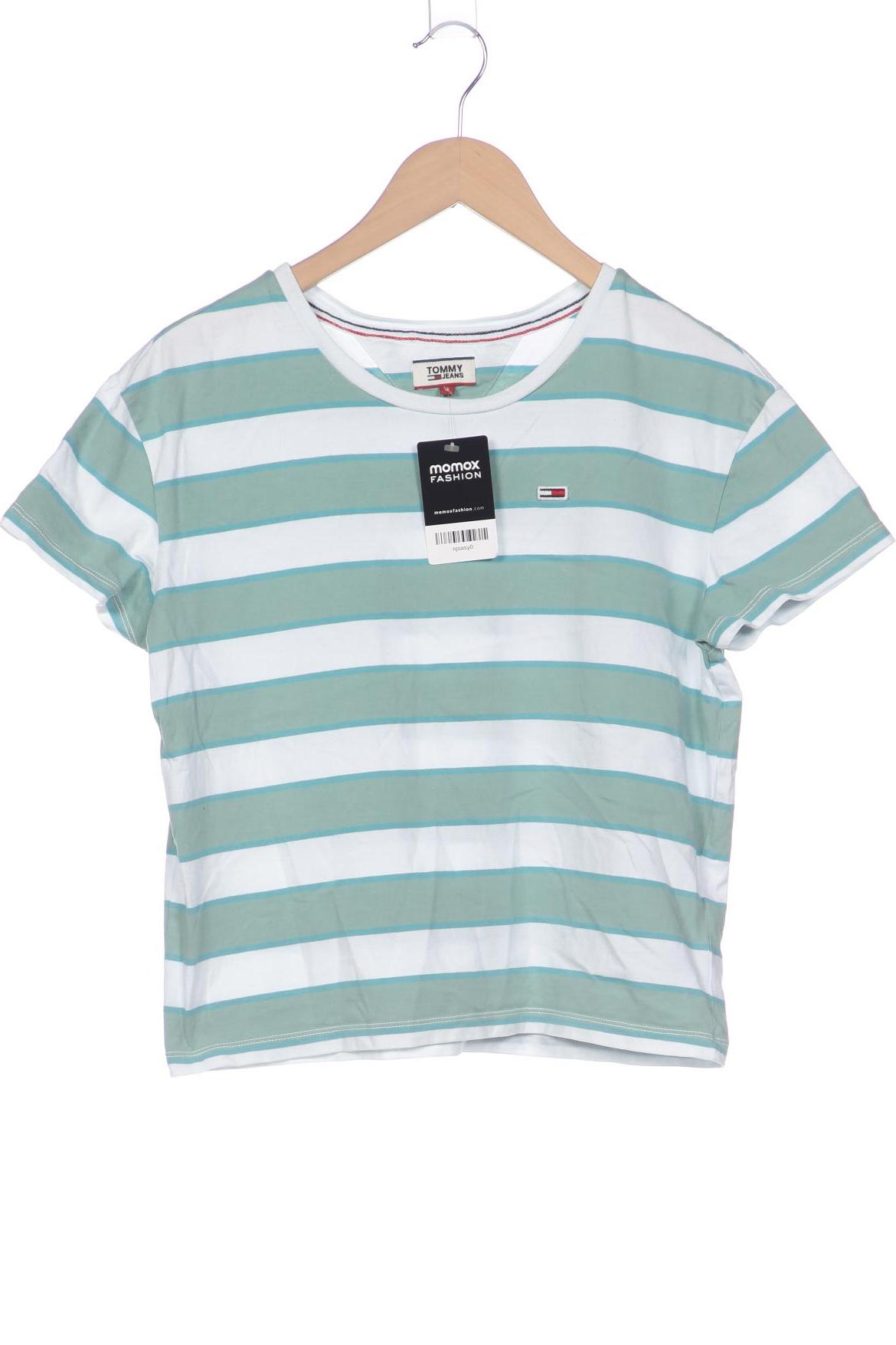 

Tommy Jeans Damen T-Shirt, türkis, Gr. 36