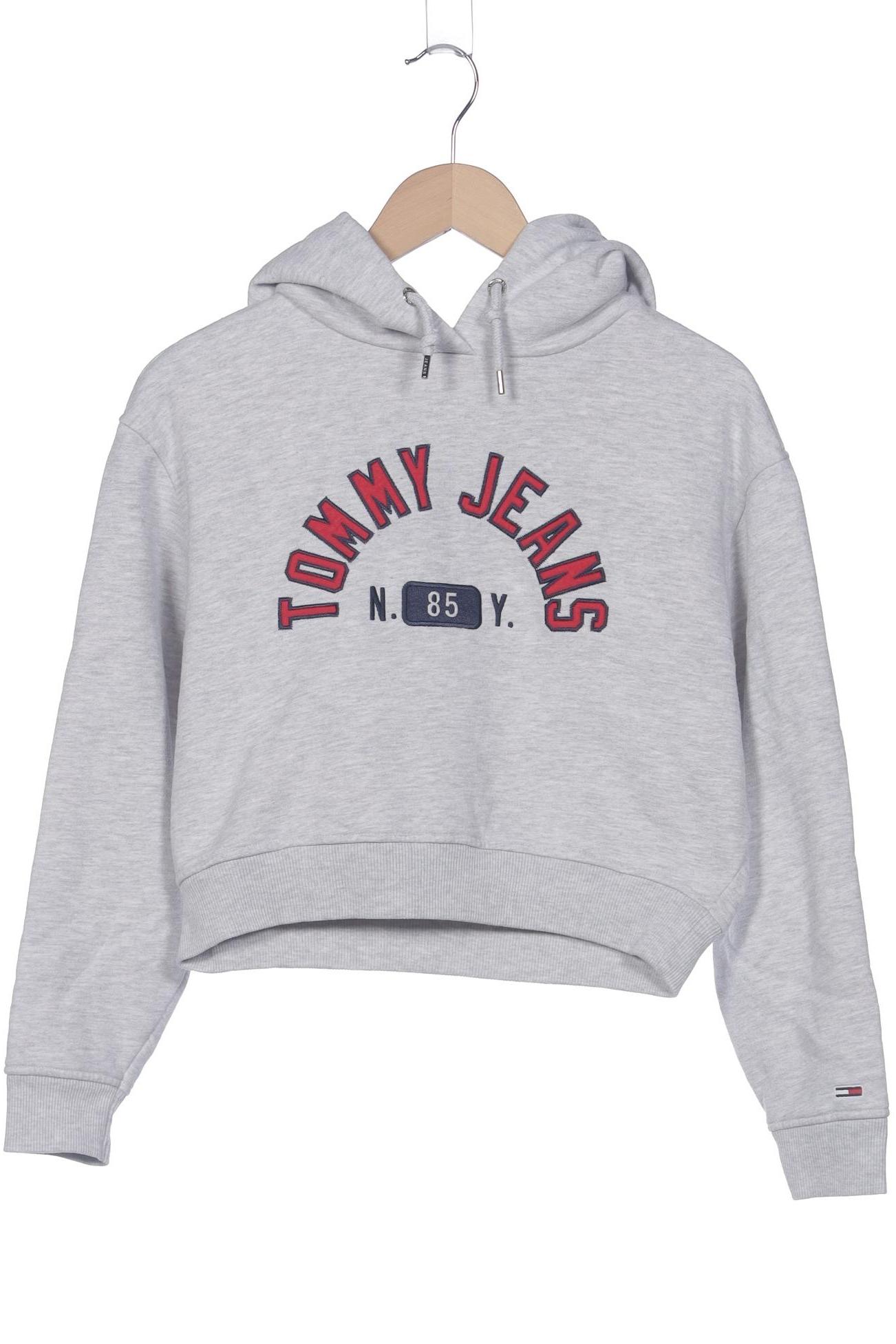 

Tommy Jeans Damen Kapuzenpullover, grau, Gr. 36