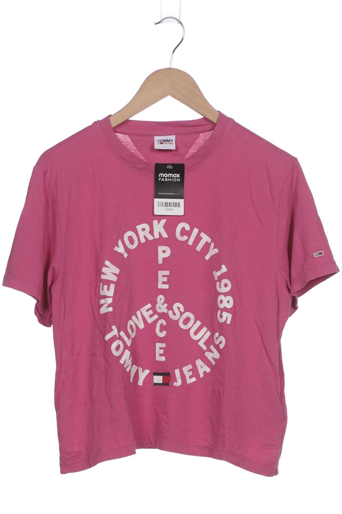 

Tommy Jeans Damen T-Shirt, pink, Gr. 42