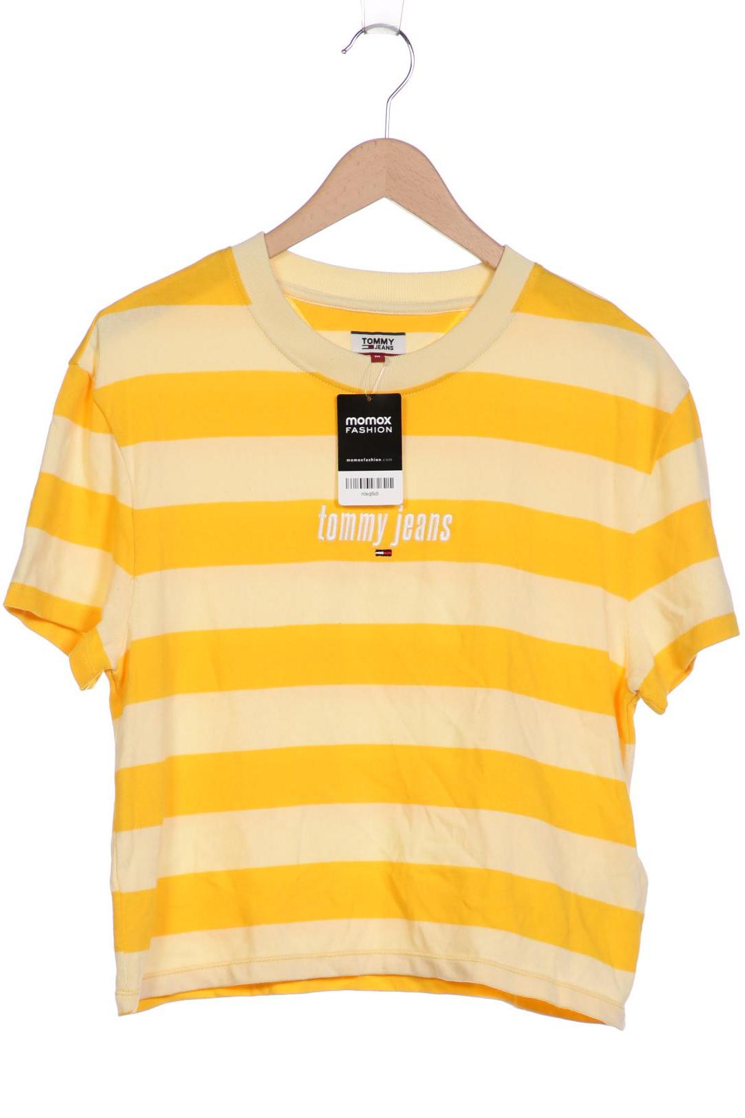 

Tommy Jeans Damen T-Shirt, gelb, Gr. 38