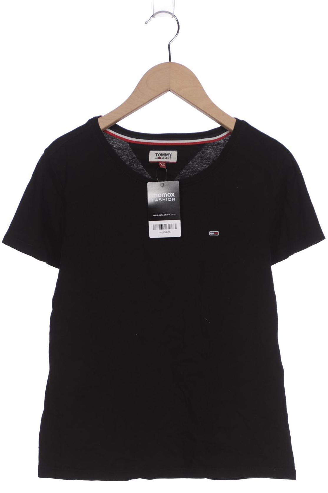 

Tommy Jeans Damen T-Shirt, schwarz, Gr. 34