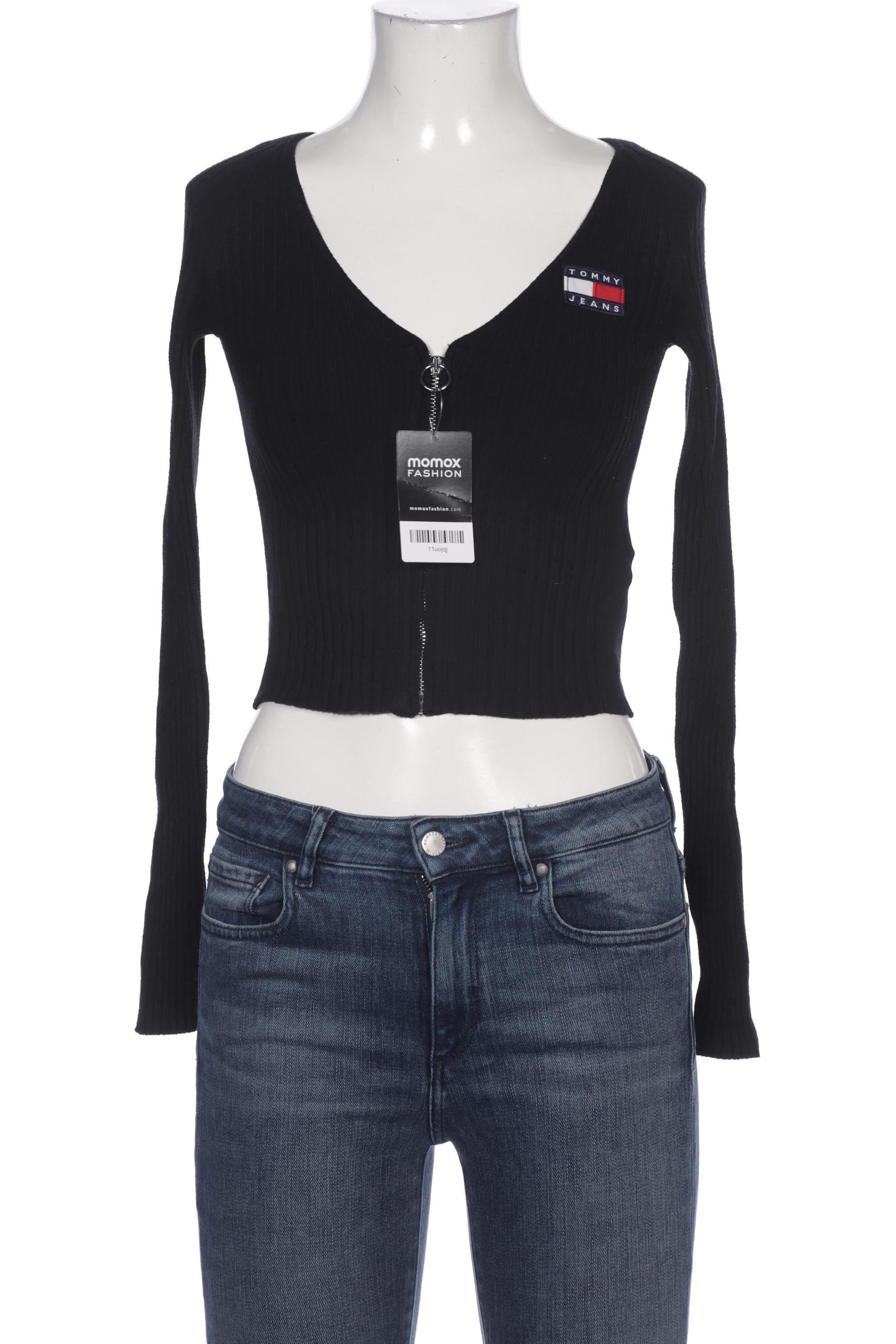 

Tommy Jeans Damen Strickjacke, schwarz, Gr. 34