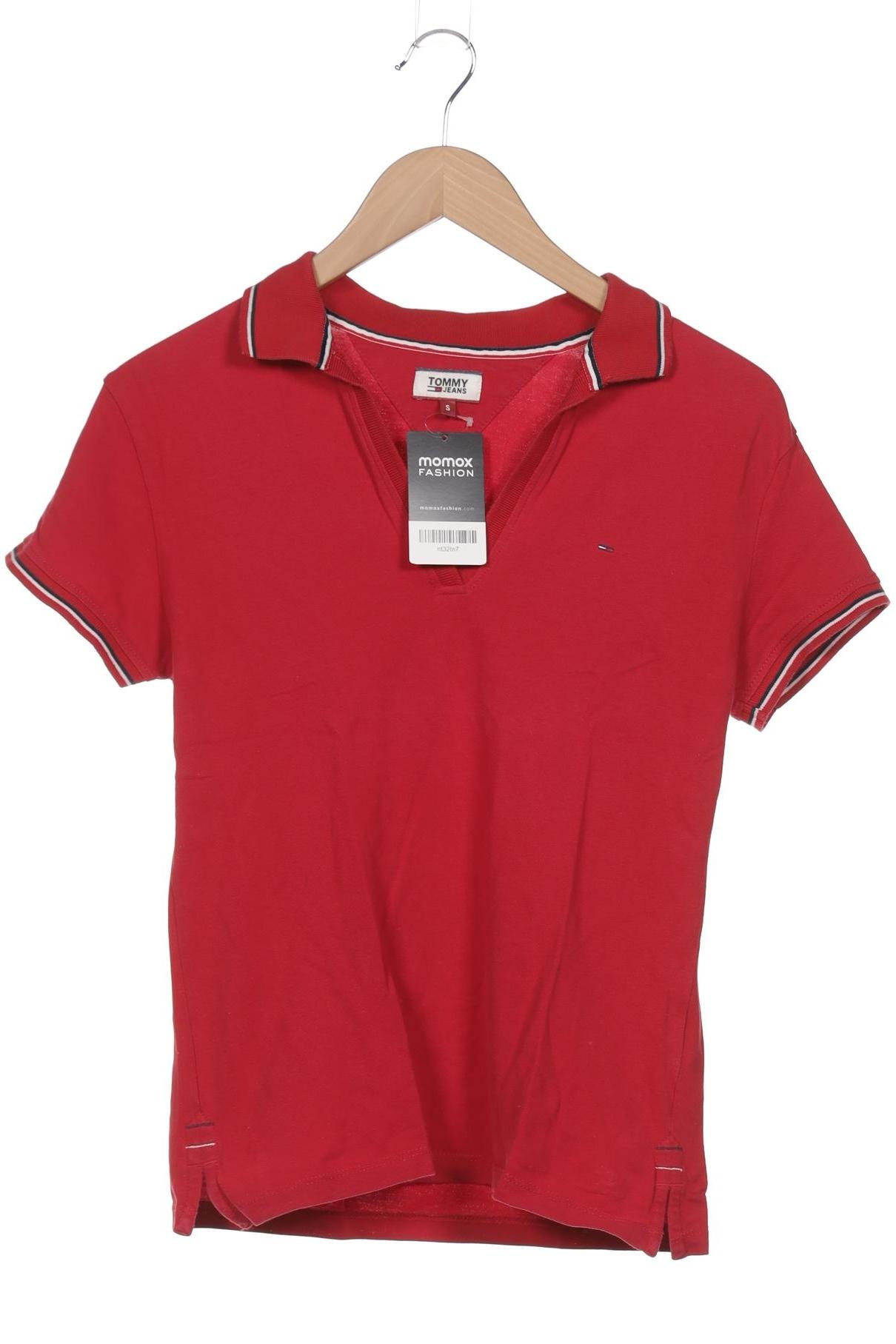 

Tommy Jeans Damen Poloshirt, bordeaux, Gr. 36