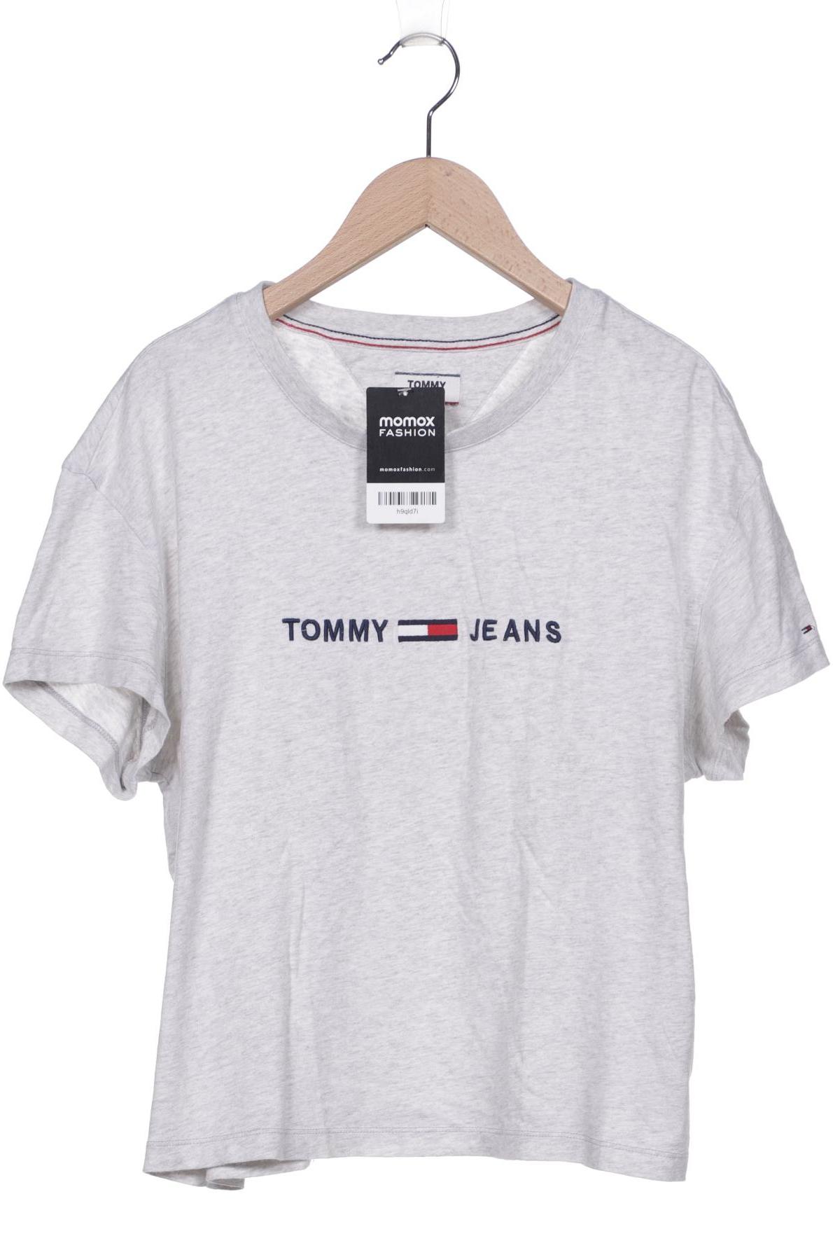 

Tommy Jeans Damen T-Shirt, grau, Gr. 36