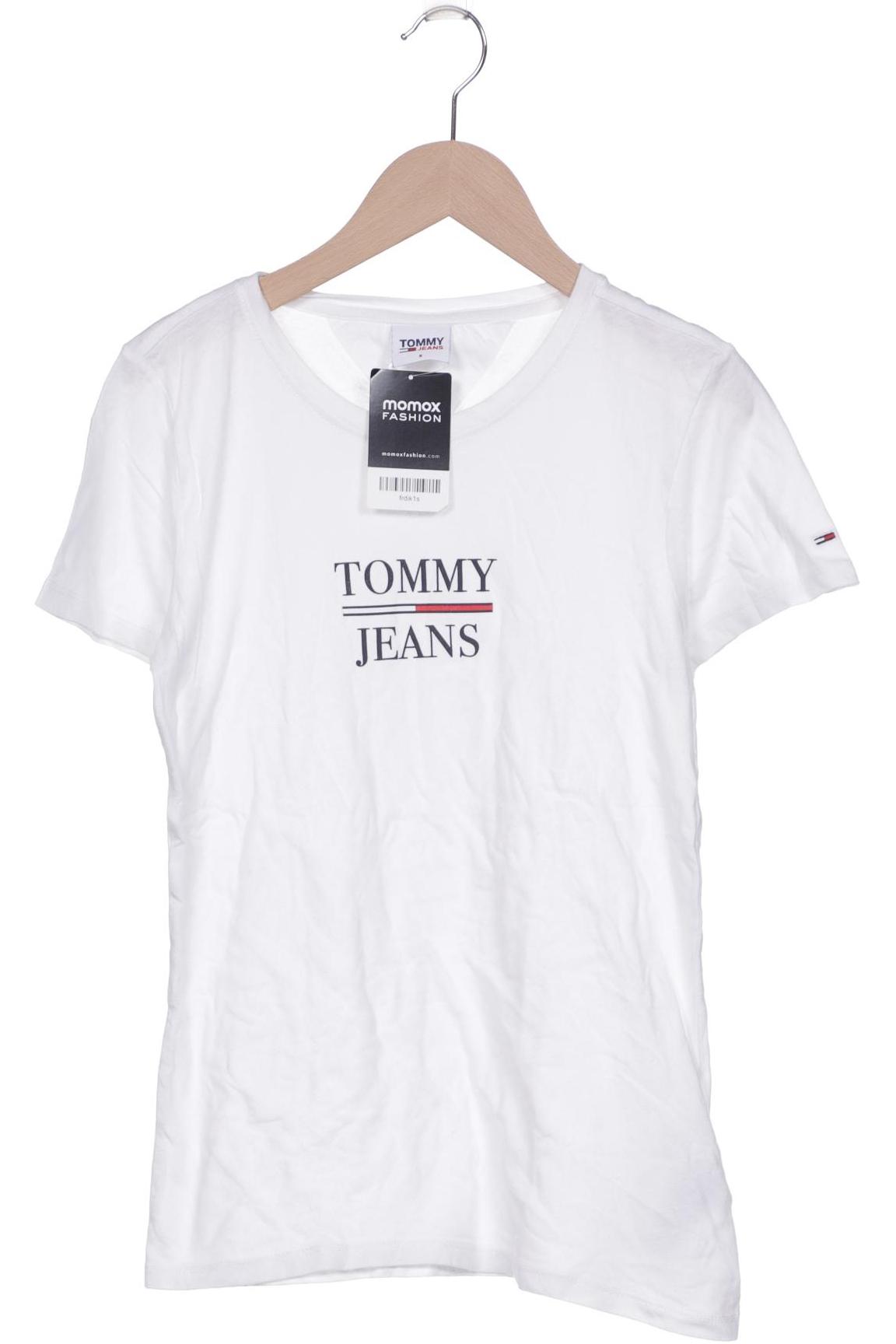 

Tommy Jeans Damen T-Shirt, weiß, Gr. 36