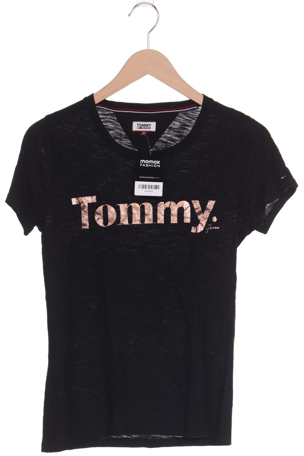 

Tommy Jeans Damen T-Shirt, schwarz, Gr. 36