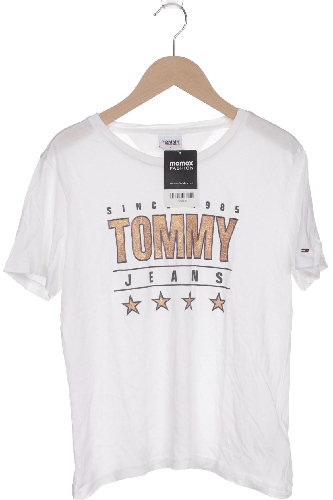 

Tommy Jeans Damen T-Shirt, weiß, Gr. 36