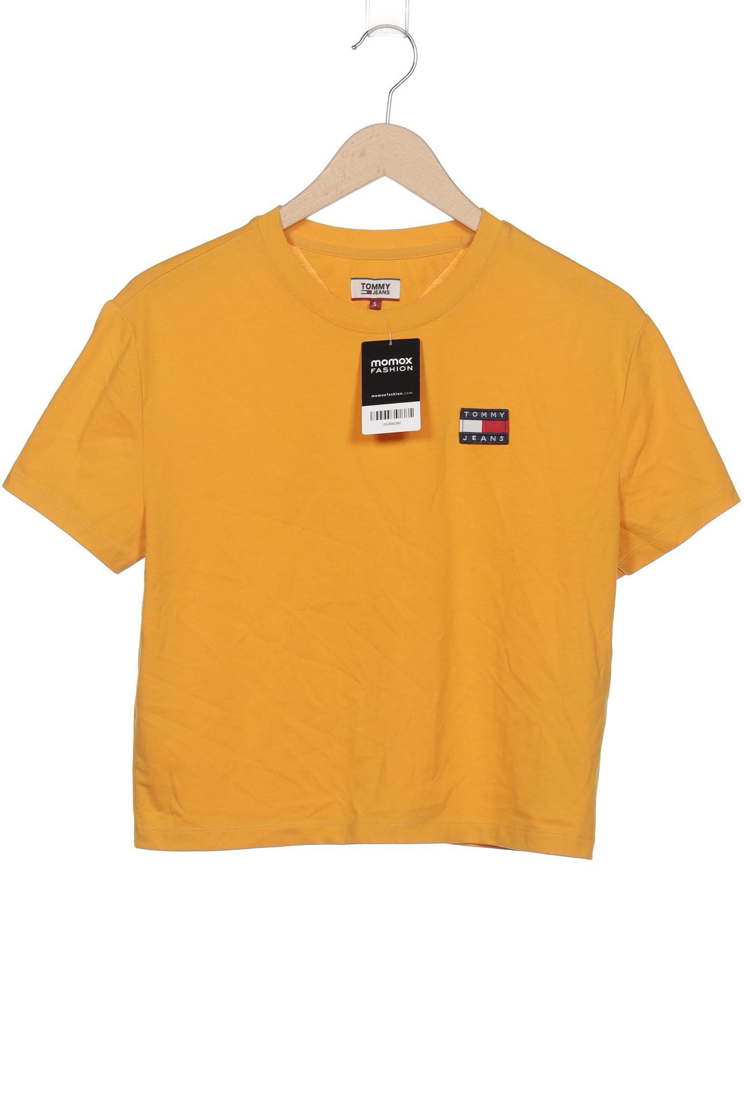 

Tommy Jeans Damen T-Shirt, orange, Gr. 36