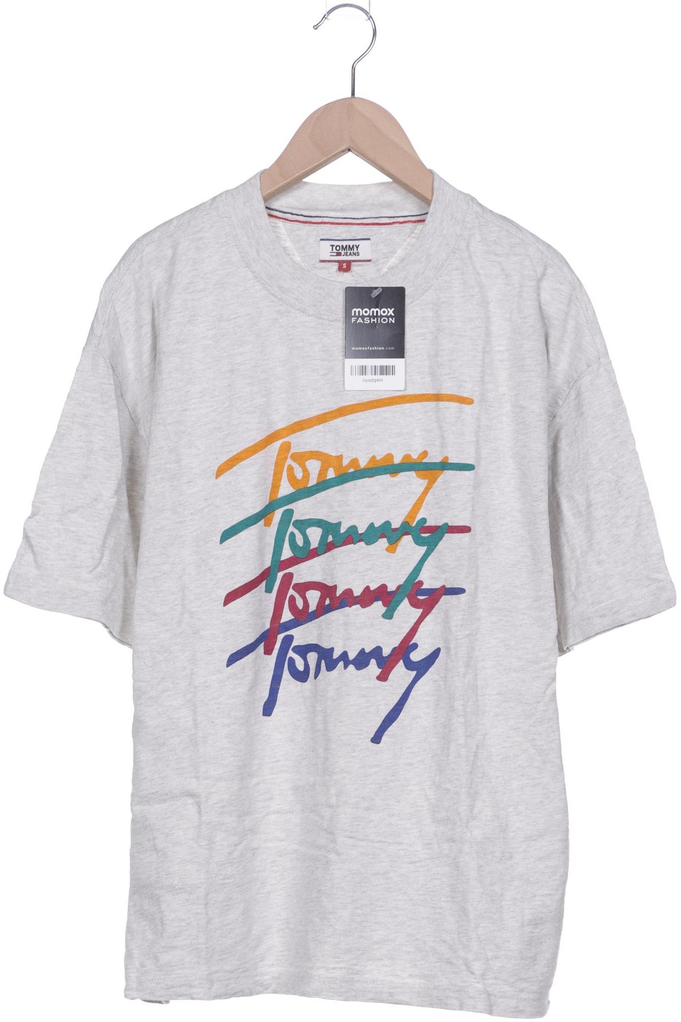 

Tommy Jeans Damen T-Shirt, grau, Gr. 36