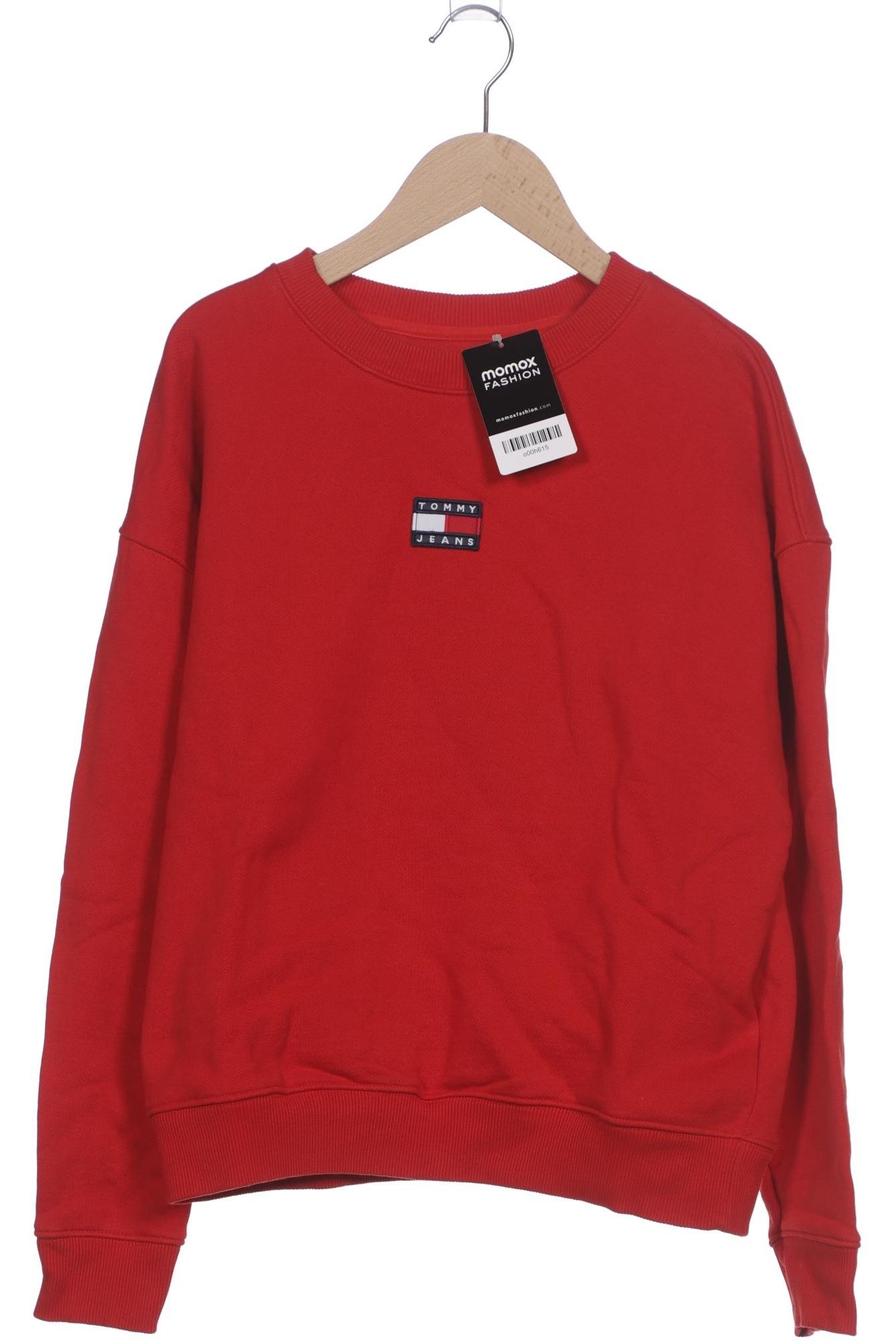 

Tommy Jeans Damen Sweatshirt, rot, Gr. 36