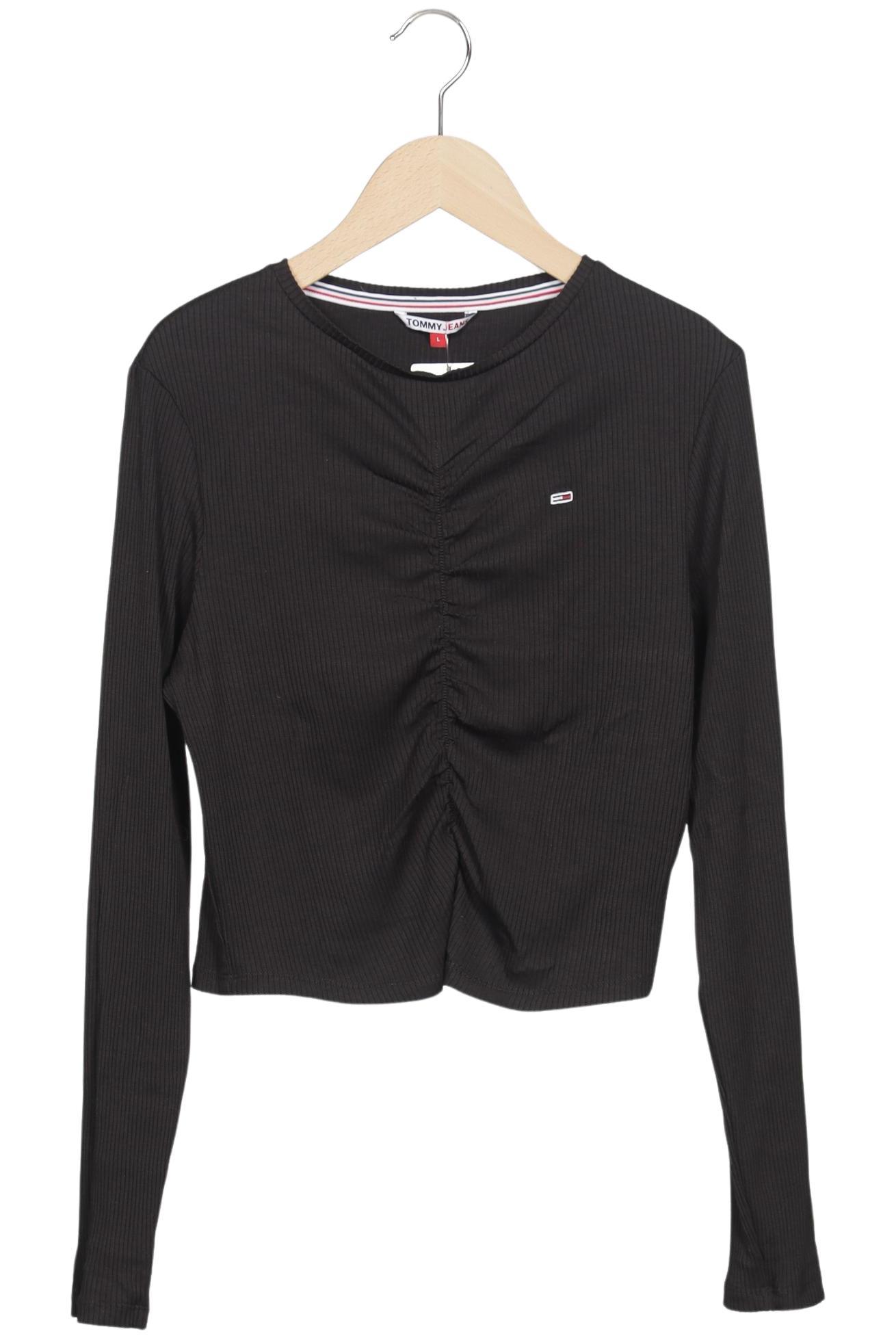 

Tommy Jeans Damen Langarmshirt, schwarz, Gr. 42