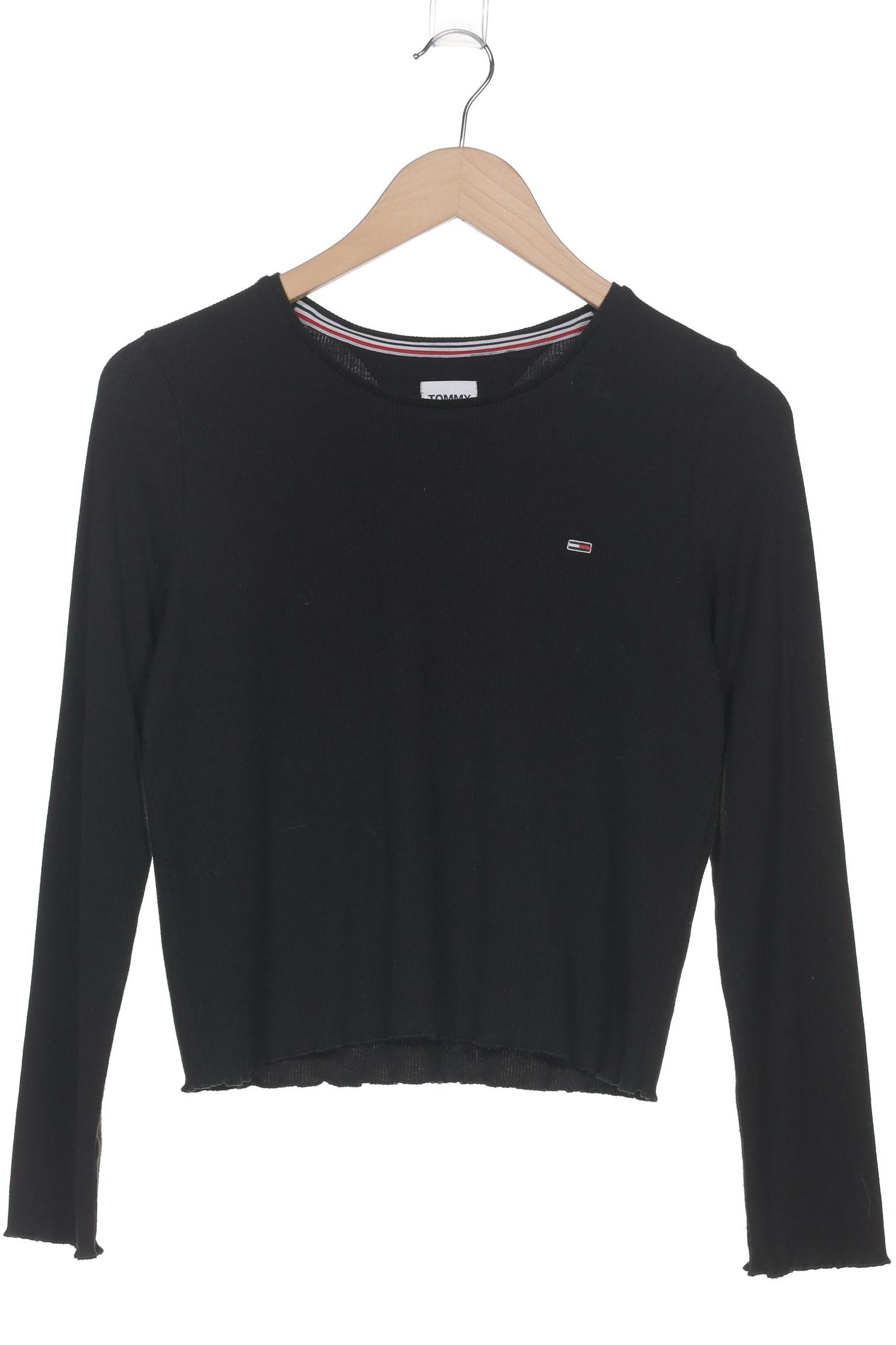 

Tommy Jeans Damen Langarmshirt, schwarz, Gr. 36