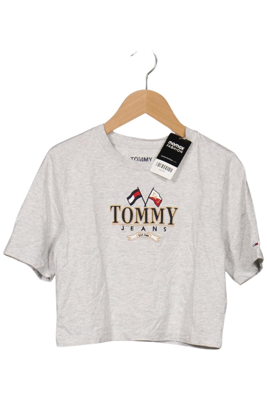 

Tommy Jeans Damen T-Shirt, grau, Gr. 32