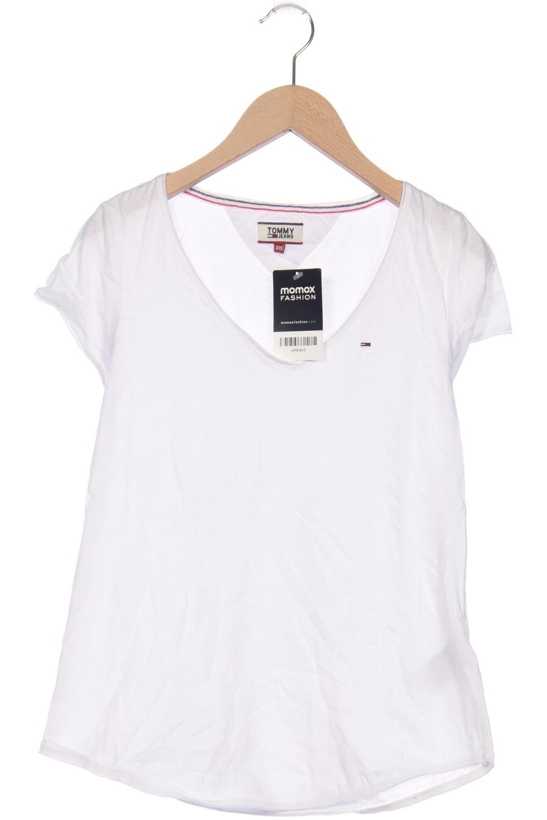 

Tommy Jeans Damen T-Shirt, weiß, Gr. 32