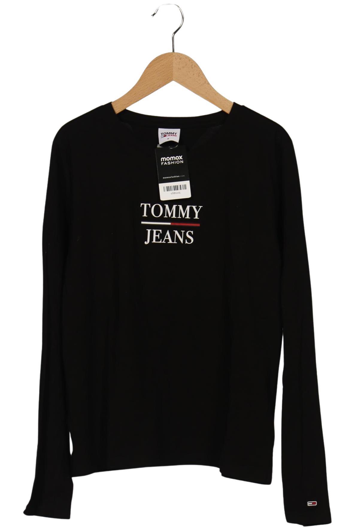 

Tommy Jeans Damen Langarmshirt, schwarz, Gr. 38