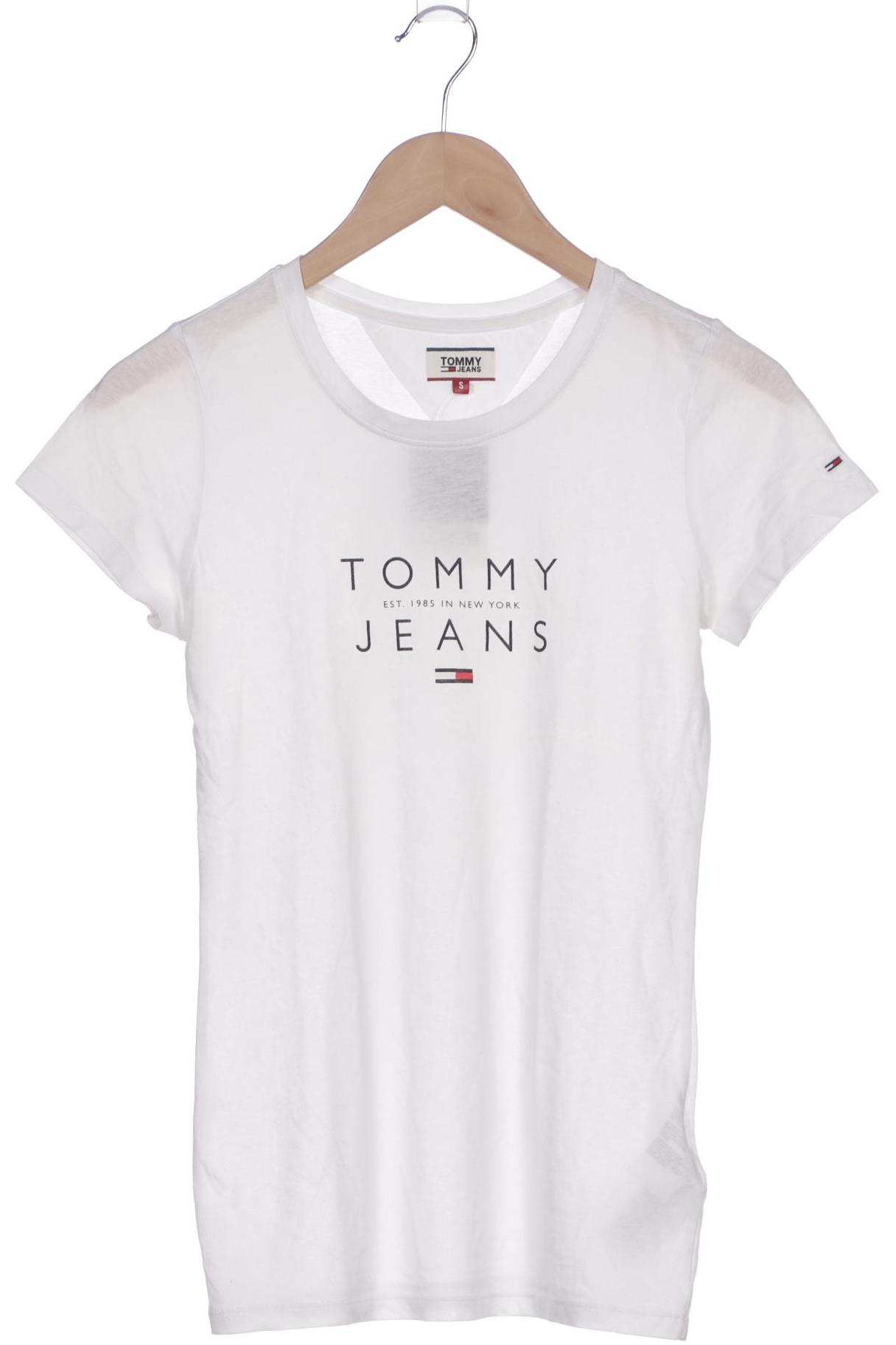 

Tommy Jeans Damen T-Shirt, weiß, Gr. 36