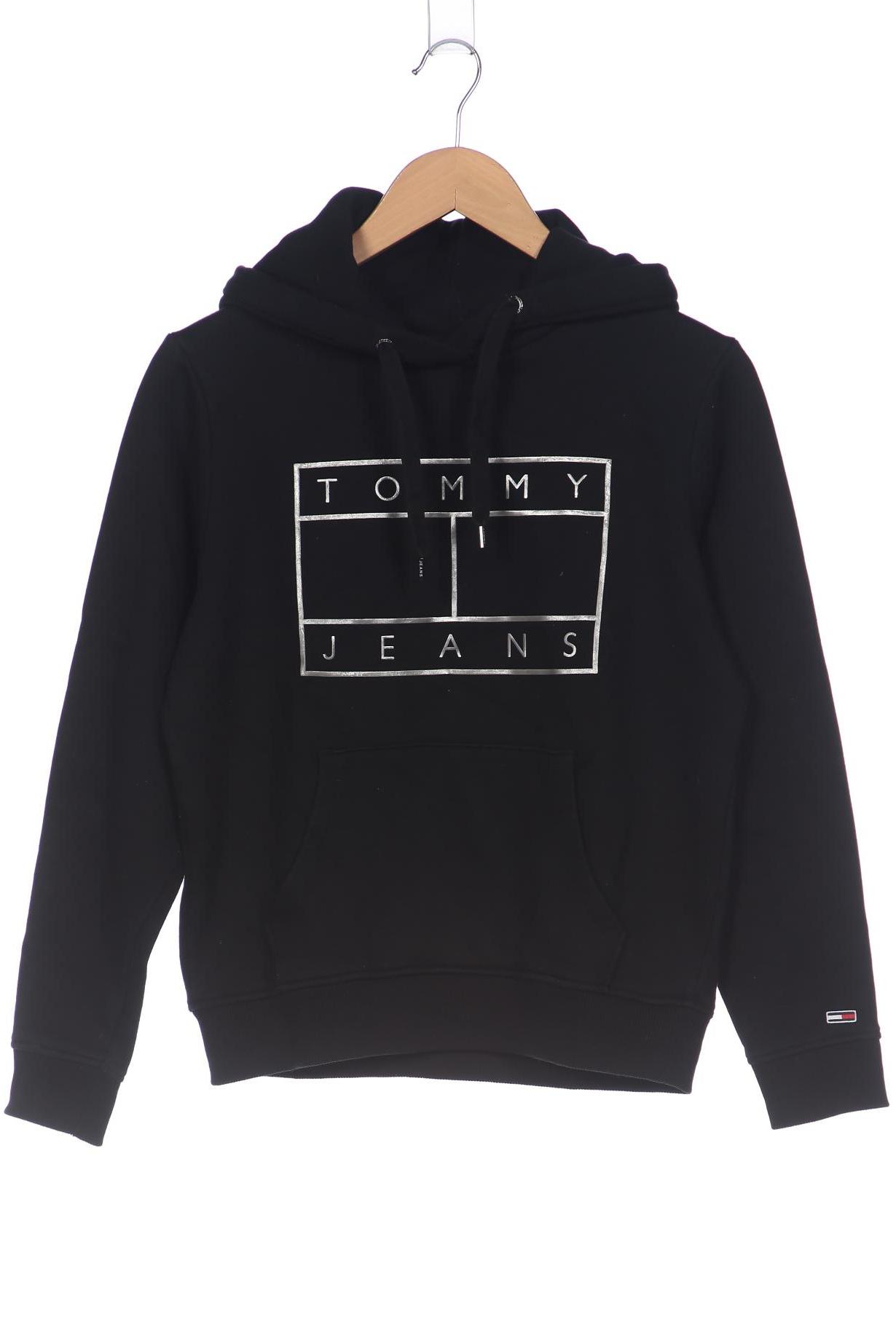 

Tommy Jeans Damen Kapuzenpullover, schwarz, Gr. 36