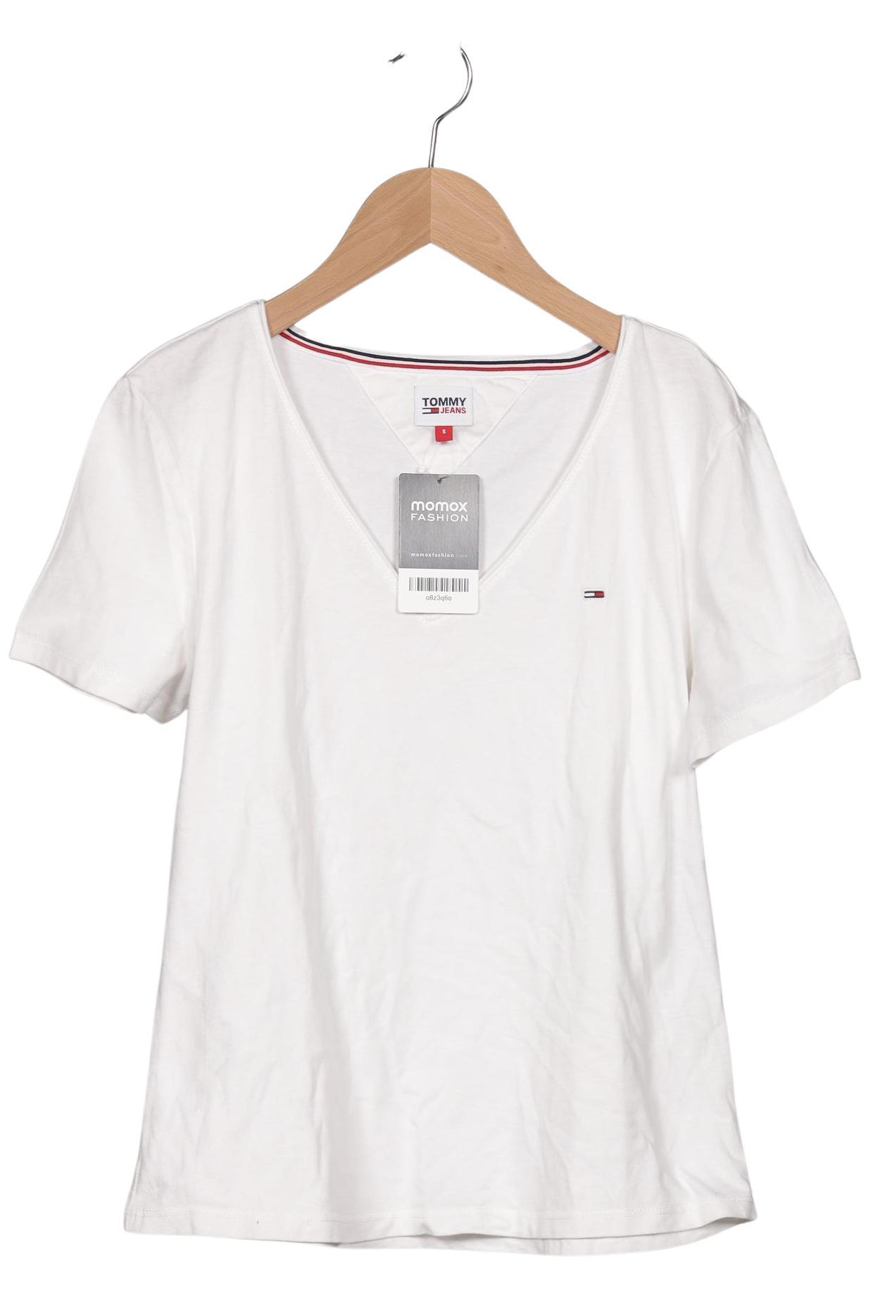 

Tommy Jeans Damen T-Shirt, weiß, Gr. 36