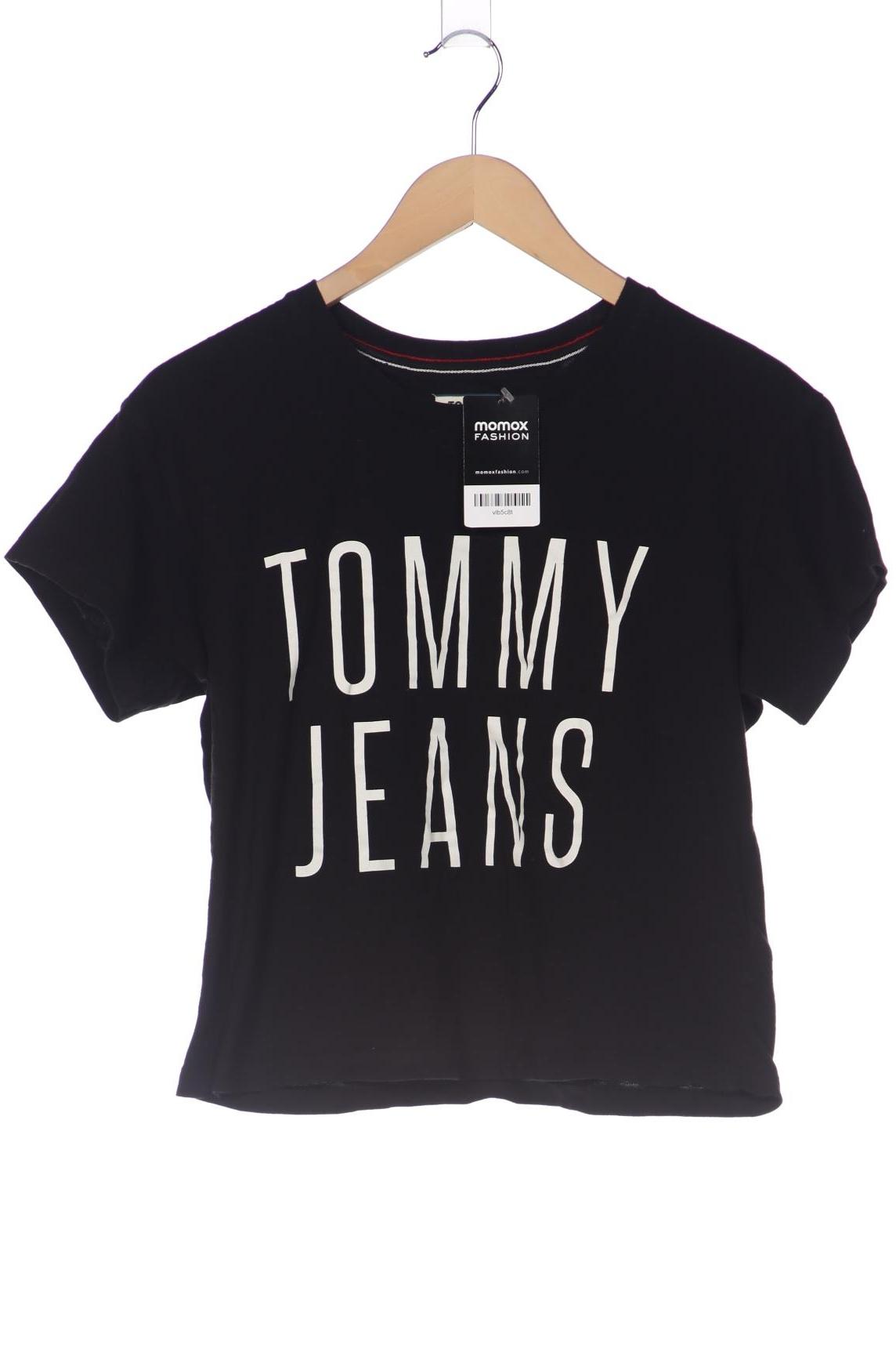 

Tommy Jeans Damen T-Shirt, schwarz, Gr. 36