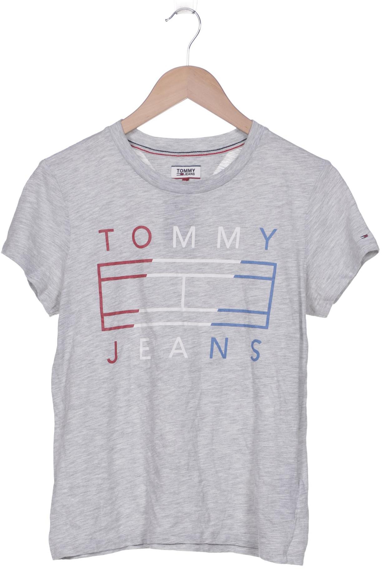 

Tommy Jeans Damen T-Shirt, grau, Gr. 38