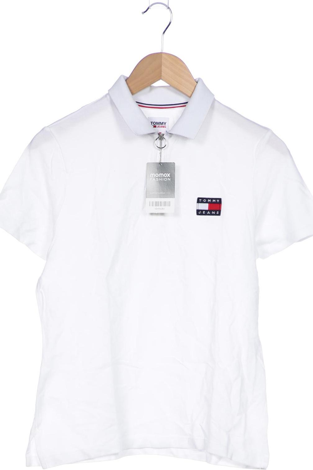 

Tommy Jeans Damen Poloshirt, weiß, Gr. 36