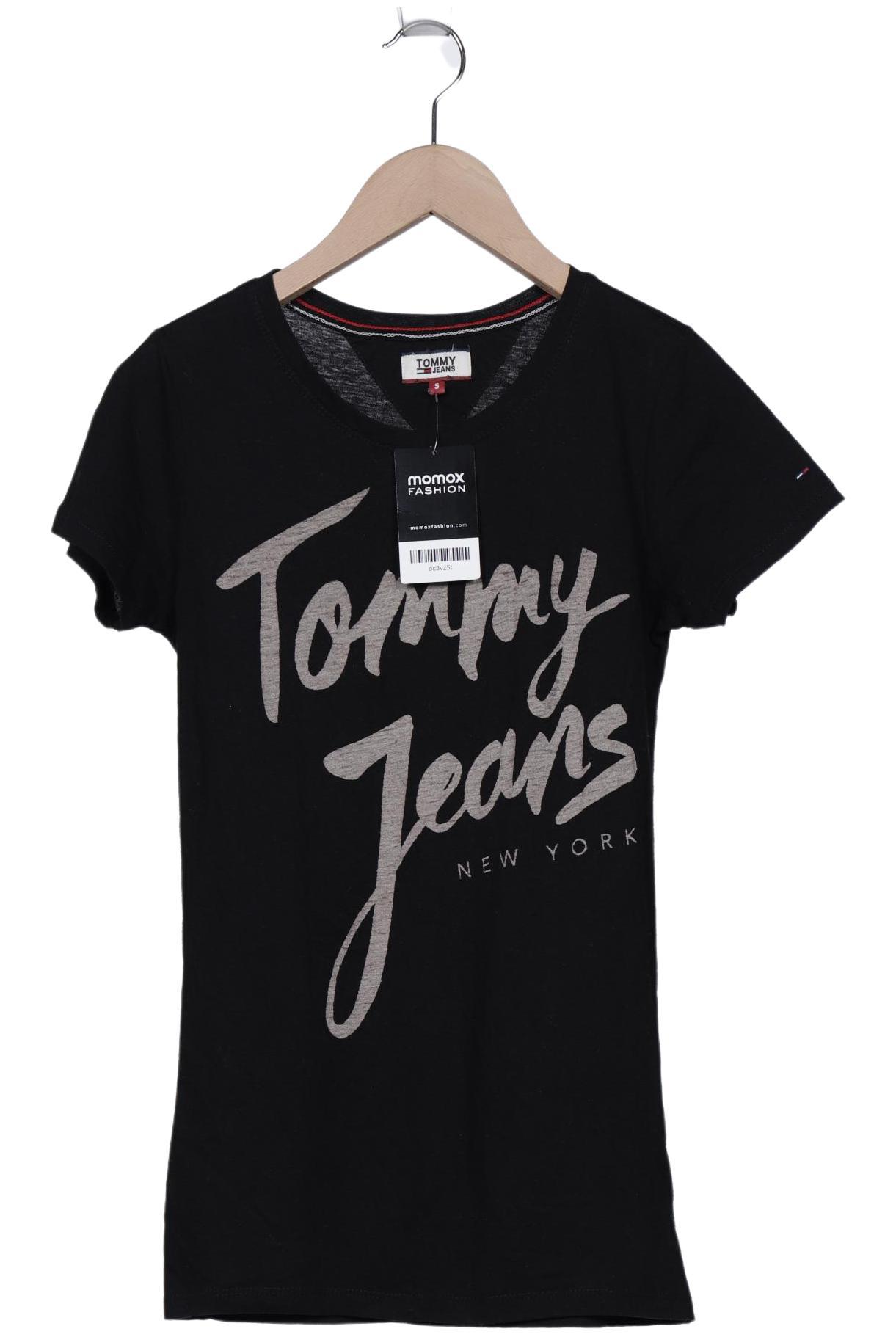 

Tommy Jeans Damen T-Shirt, schwarz, Gr. 36