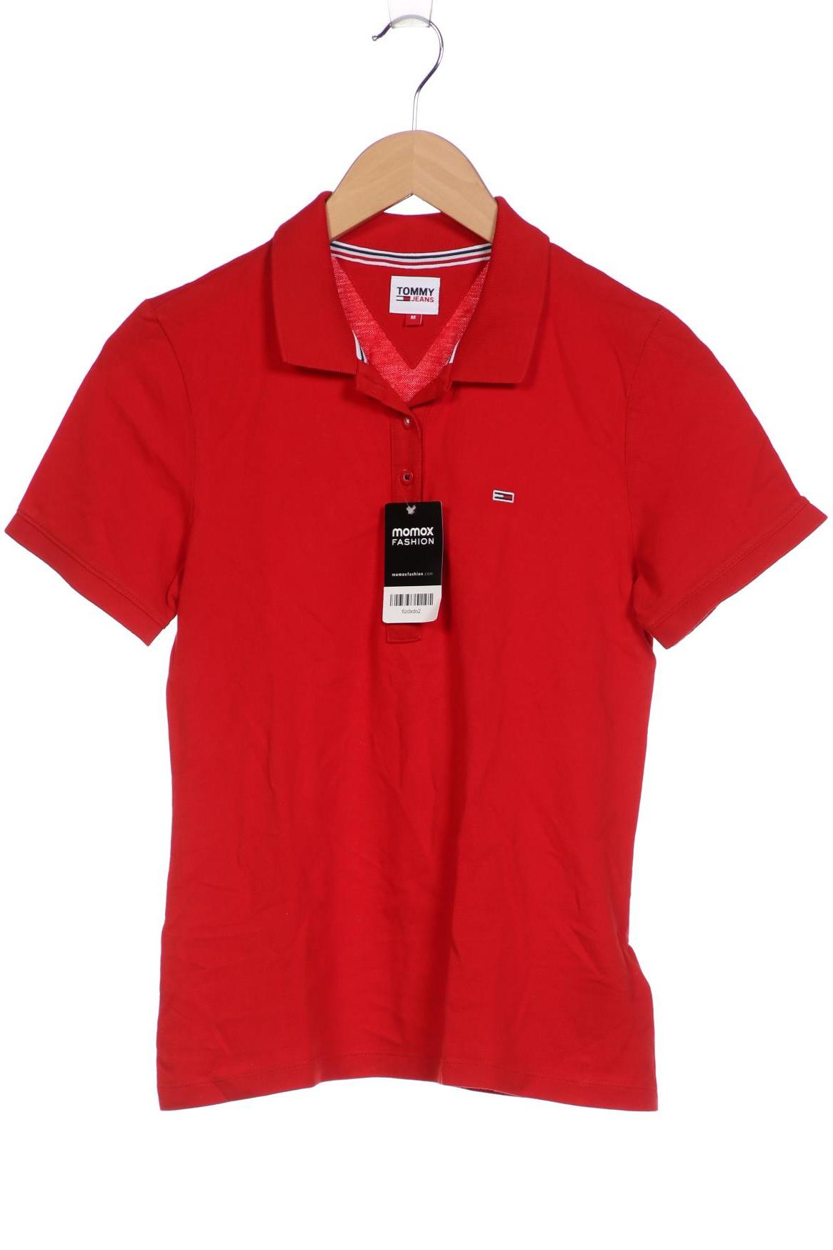 

Tommy Jeans Damen Poloshirt, rot, Gr. 38