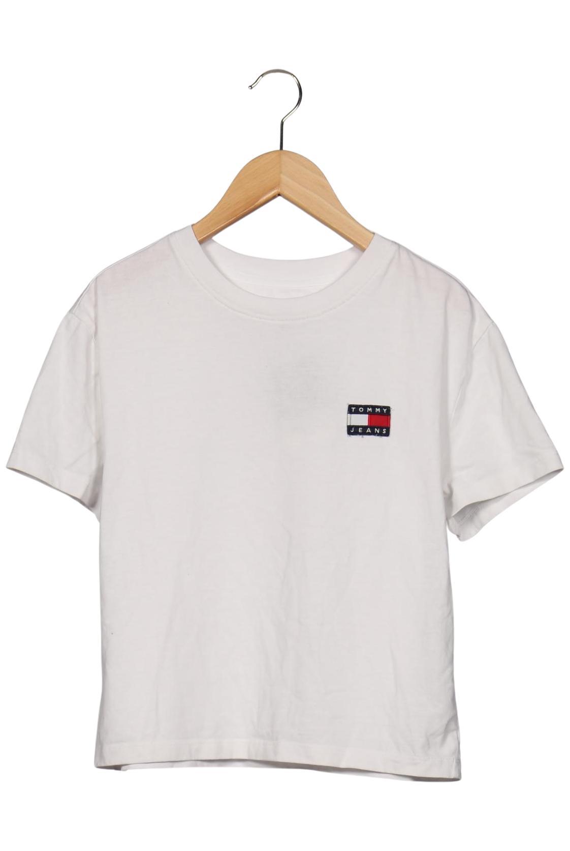 

Tommy Jeans Damen T-Shirt, weiß, Gr. 34