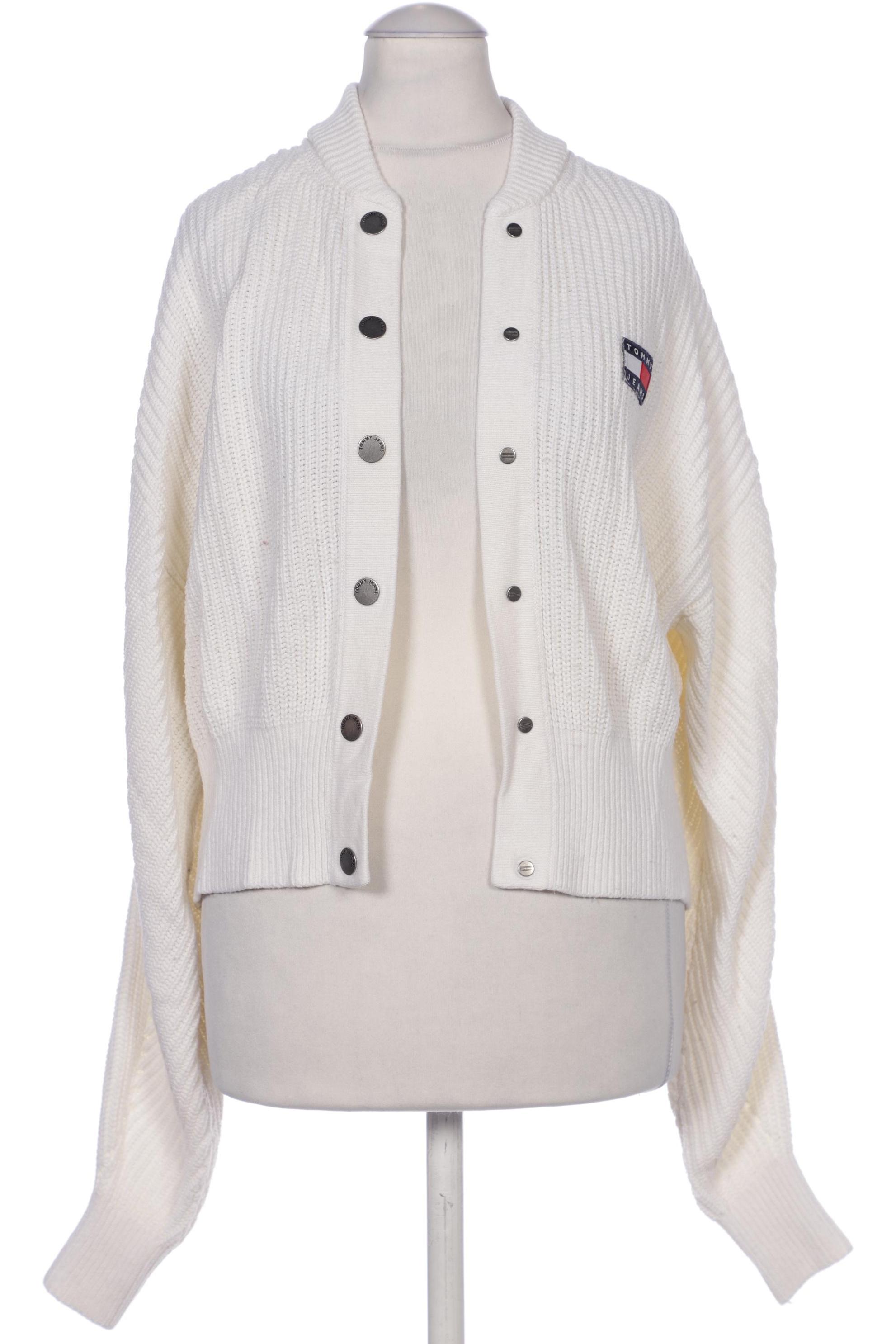 

Tommy Jeans Damen Strickjacke, cremeweiß, Gr. 34