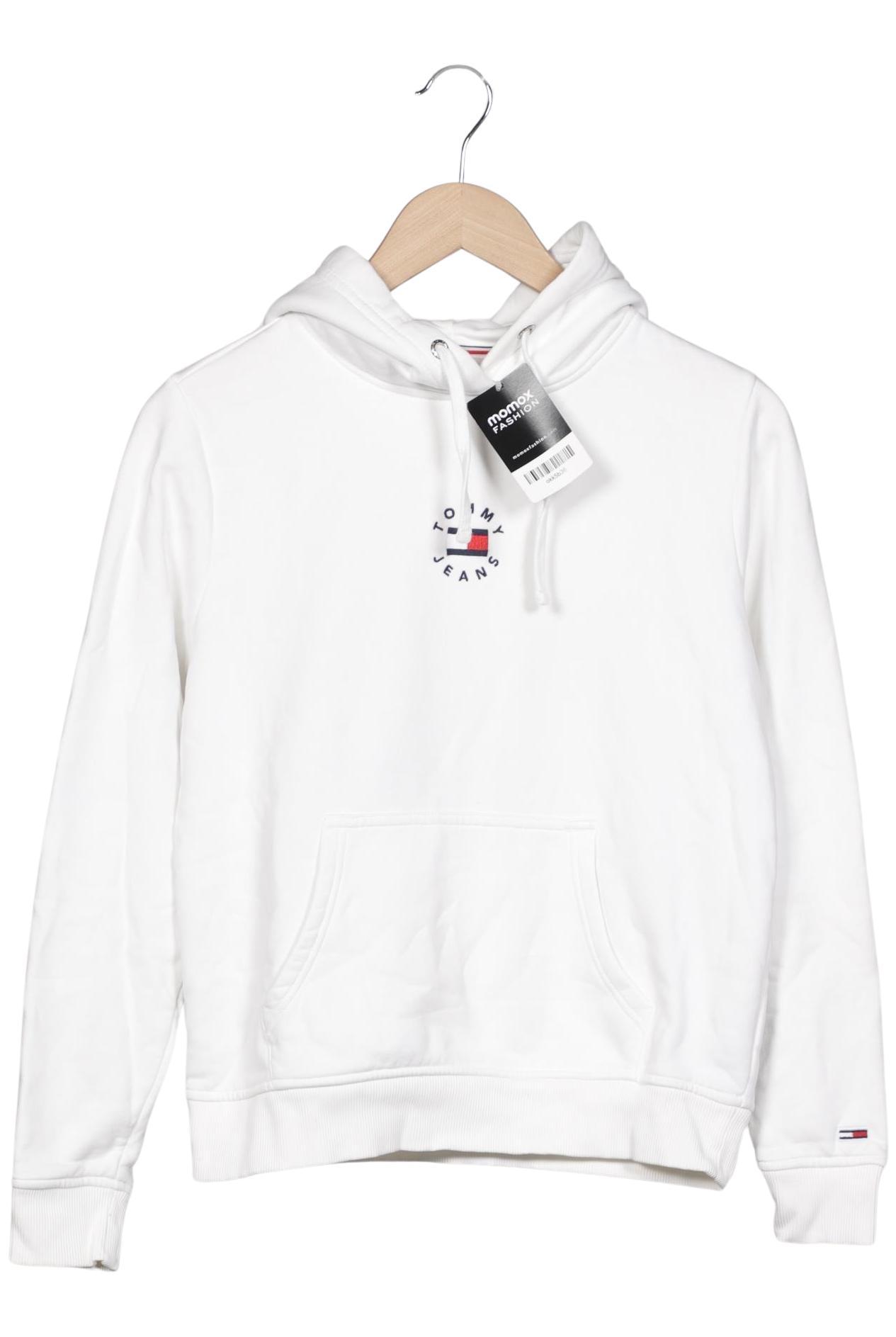 

Tommy Jeans Damen Kapuzenpullover, weiß, Gr. 36