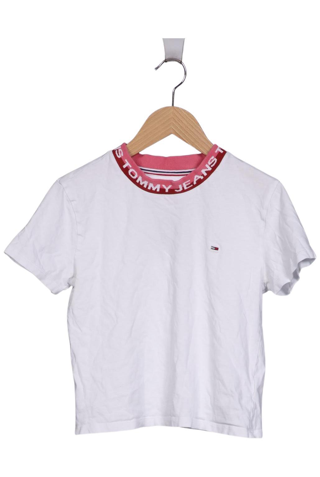 

Tommy Jeans Damen T-Shirt, weiß, Gr. 36