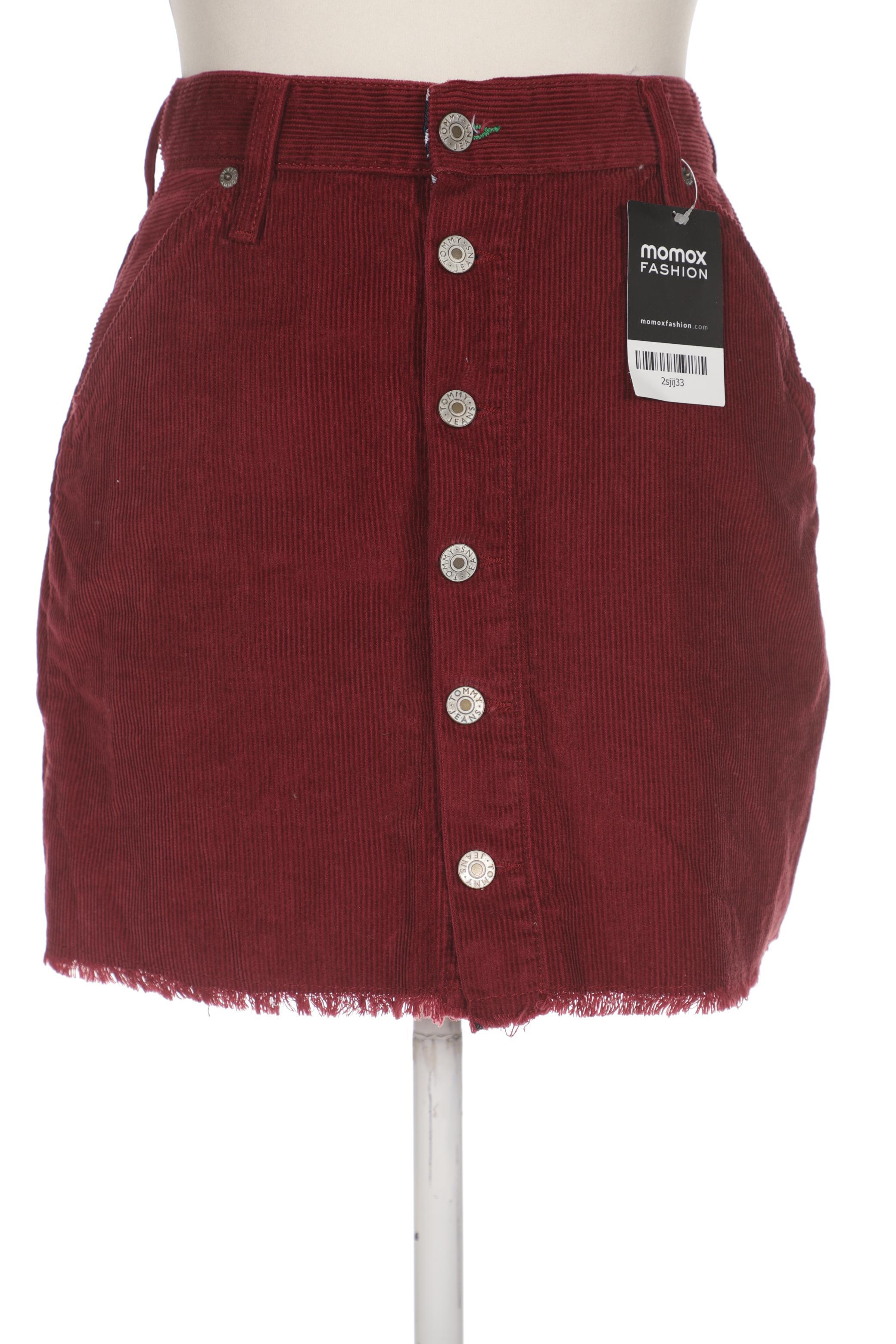 

Tommy Jeans Damen Rock, bordeaux