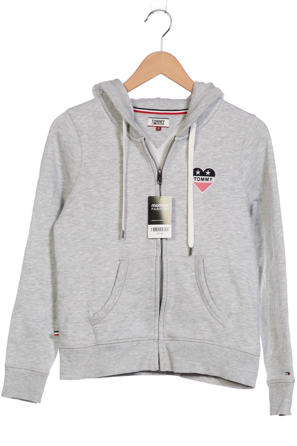 

Tommy Jeans Damen Kapuzenpullover, grau, Gr. 36