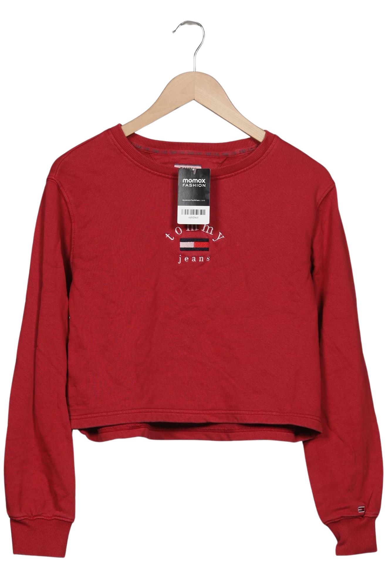 

Tommy Jeans Damen Sweatshirt, rot, Gr. 34