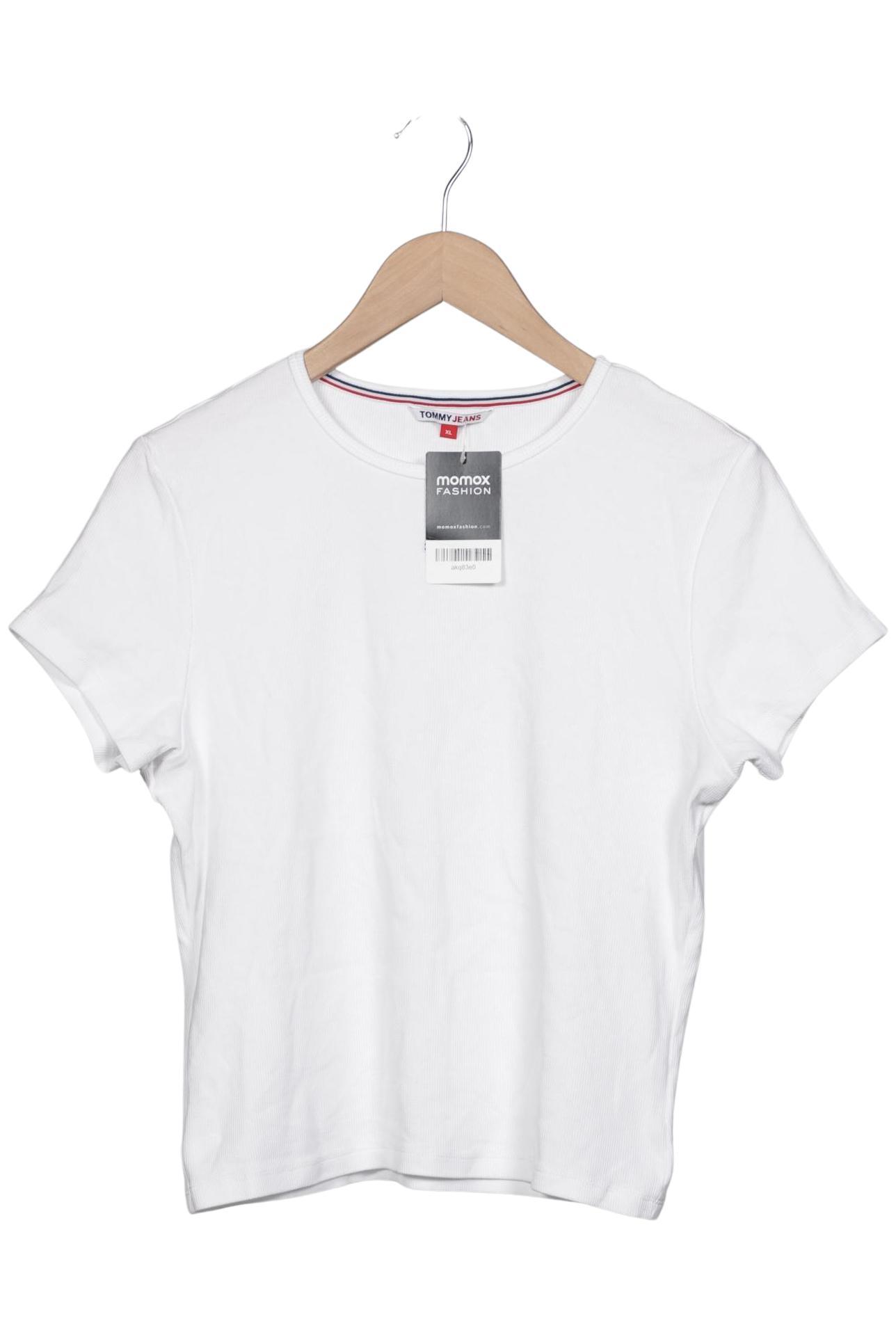 

Tommy Jeans Damen T-Shirt, weiß, Gr. 44