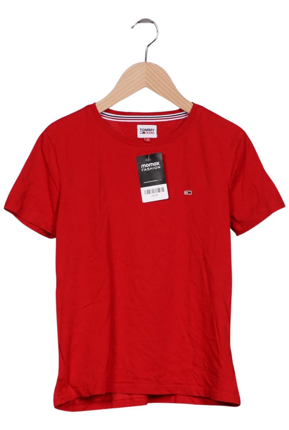 

Tommy Jeans Damen T-Shirt, rot, Gr. 34