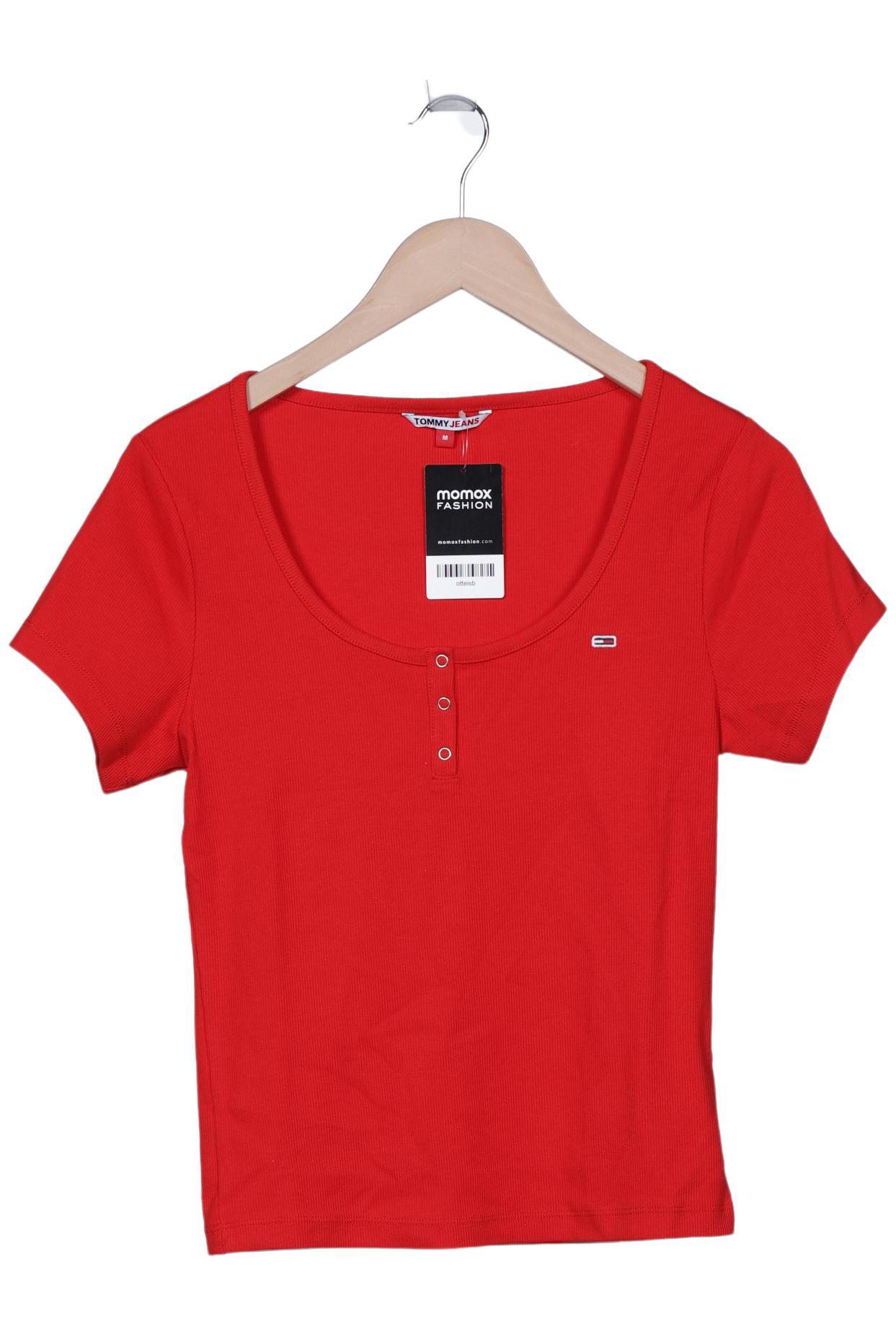 

Tommy Jeans Damen T-Shirt, rot, Gr. 38