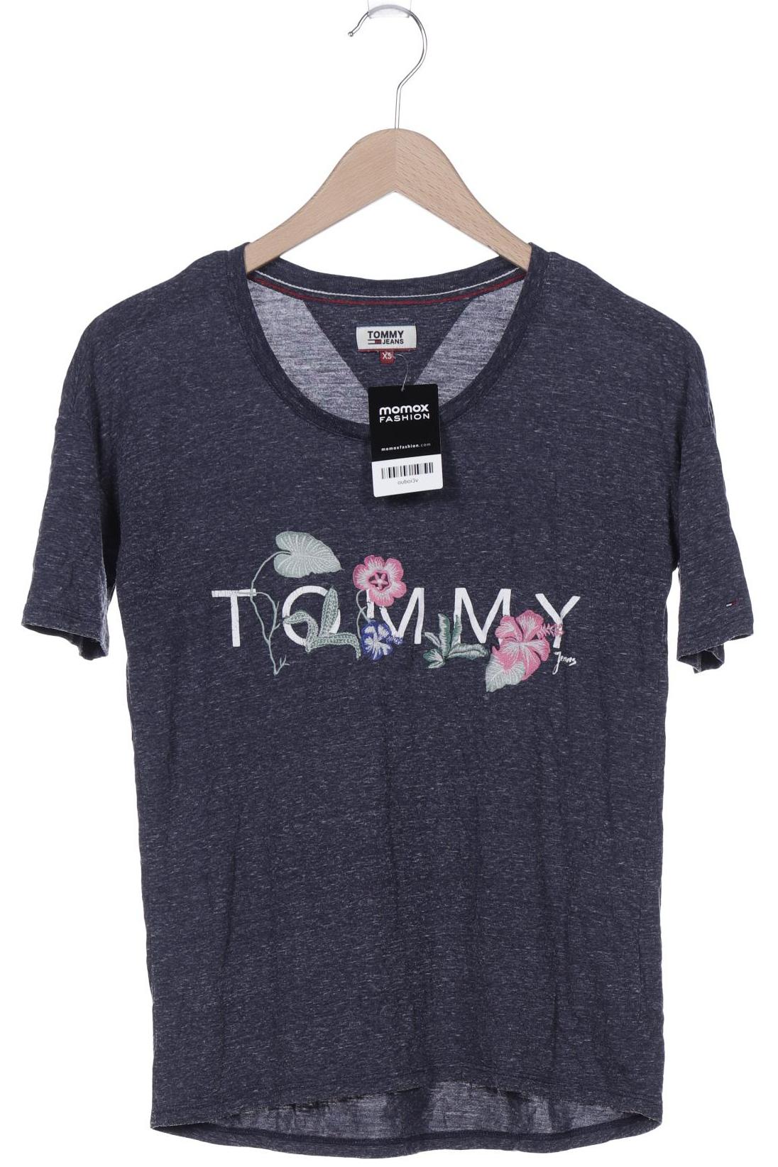 

Tommy Jeans Damen T-Shirt, marineblau, Gr. 34