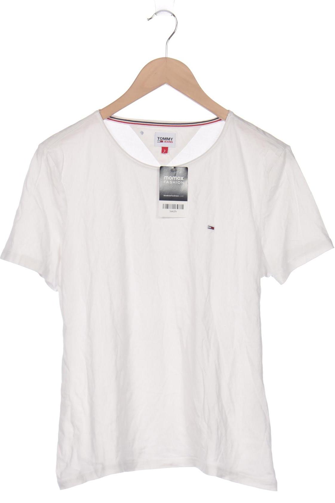 

Tommy Jeans Damen T-Shirt, weiß, Gr. 42