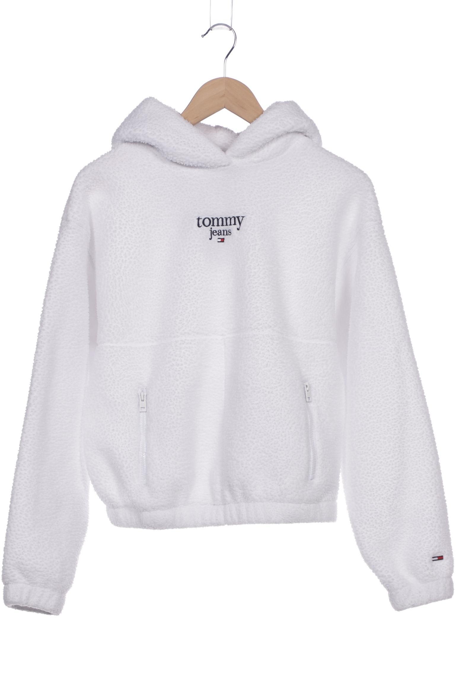 

Tommy Jeans Damen Kapuzenpullover, weiß, Gr. 34