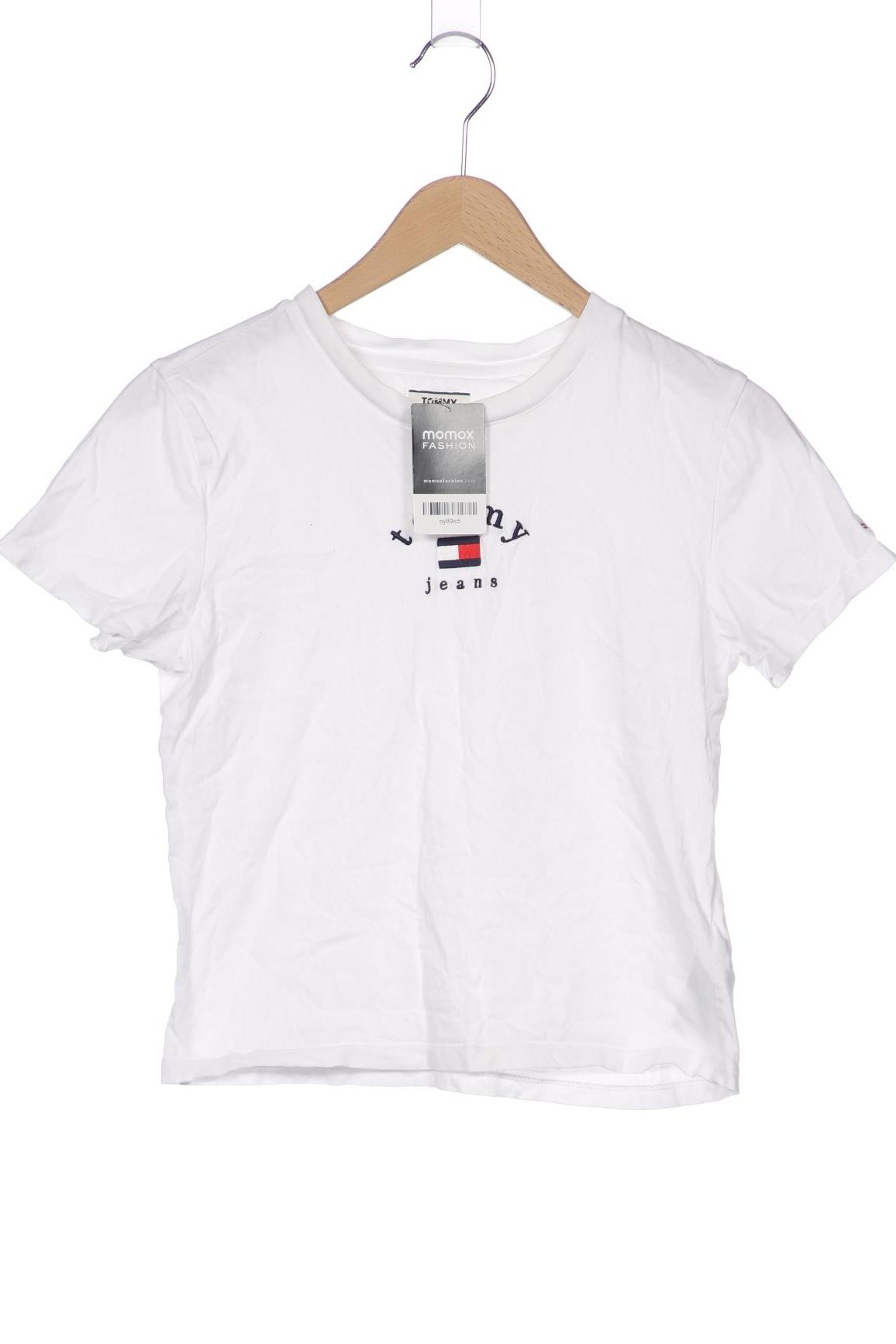 

Tommy Jeans Damen T-Shirt, weiß, Gr. 36