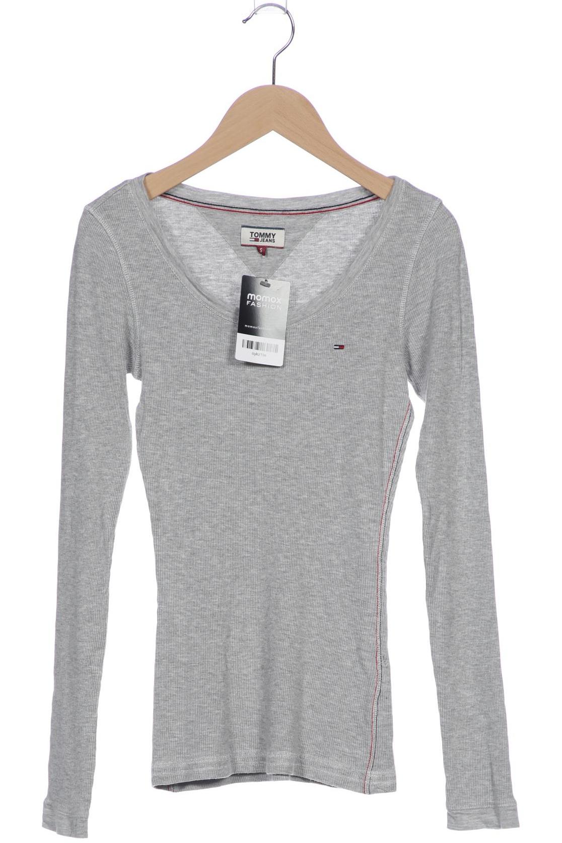 

Tommy Jeans Damen Langarmshirt, grau, Gr. 36