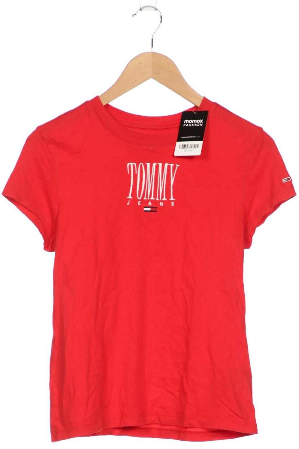 

Tommy Jeans Damen T-Shirt, rot, Gr. 34