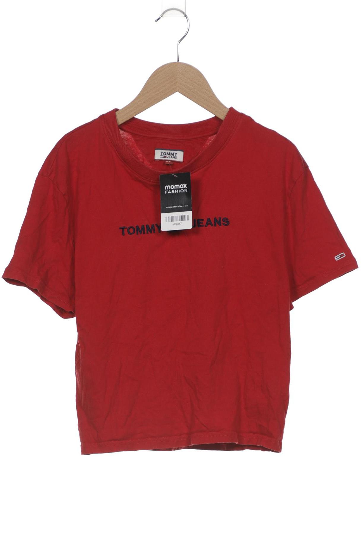 

Tommy Jeans Damen T-Shirt, rot, Gr. 34