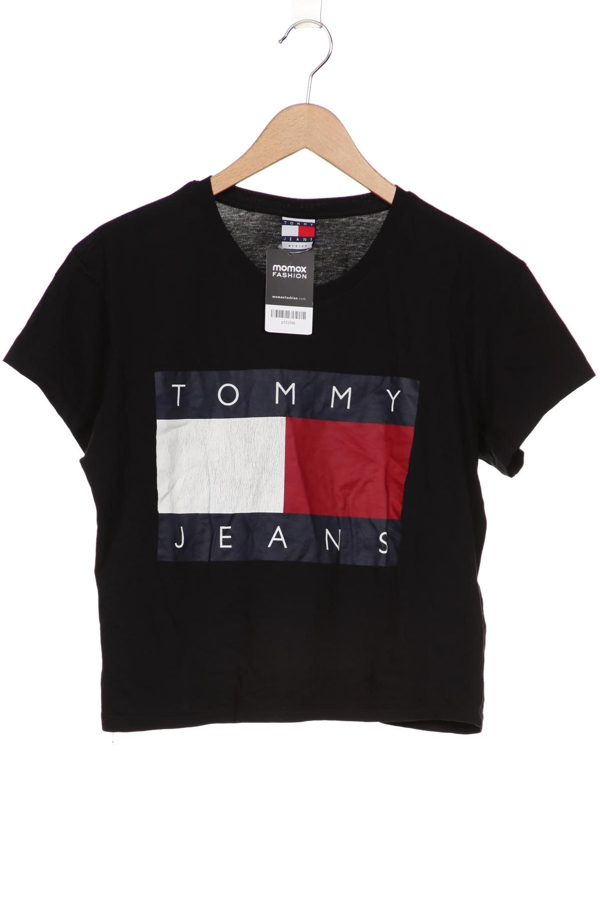 

Tommy Jeans Damen T-Shirt, schwarz, Gr. 38