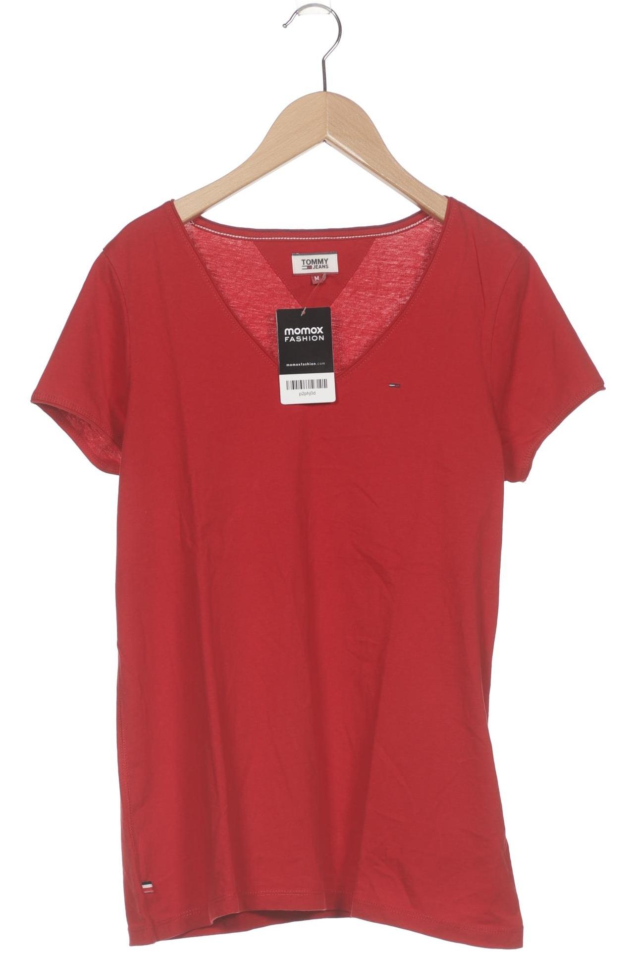 

Tommy Jeans Damen T-Shirt, rot, Gr. 38